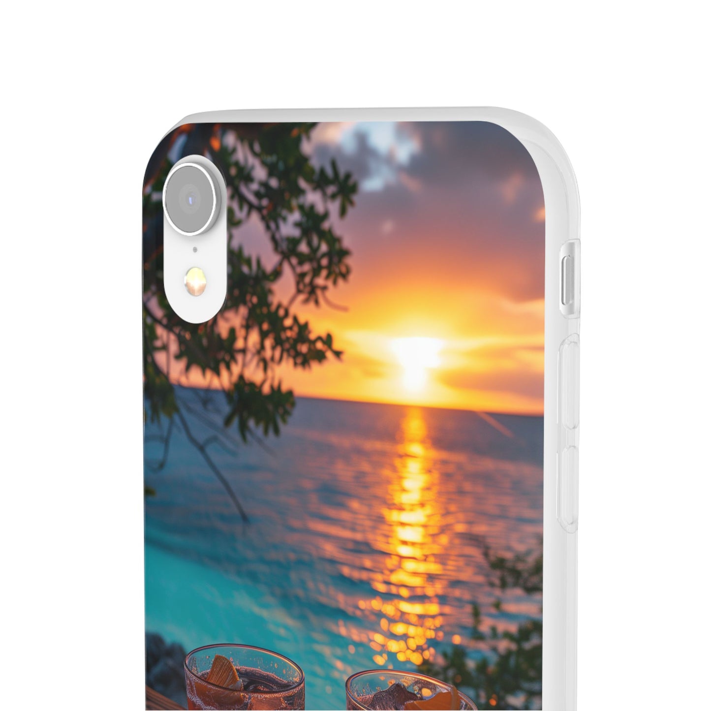 Sunrise Sunset Beach Beverages #3 iPhone & Samsung Flexi Cases