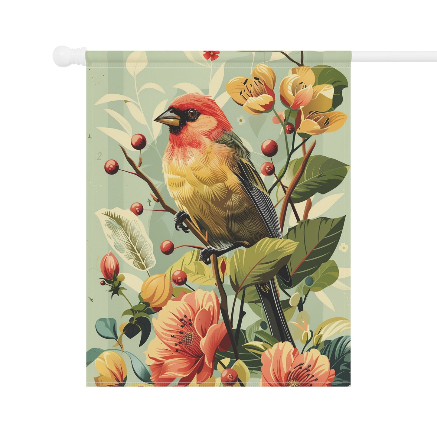 Bird Watcher Garden & House Banner