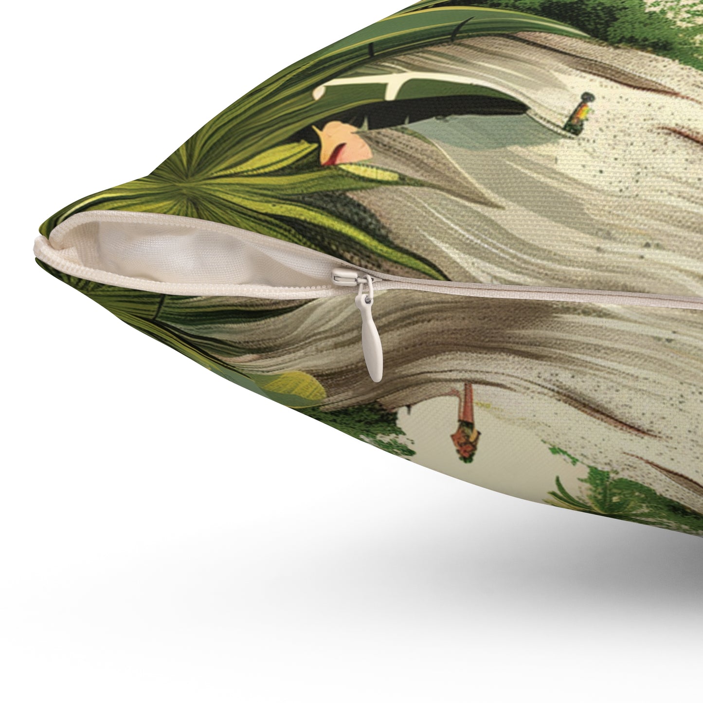 Tropical Vibes Square Pillow