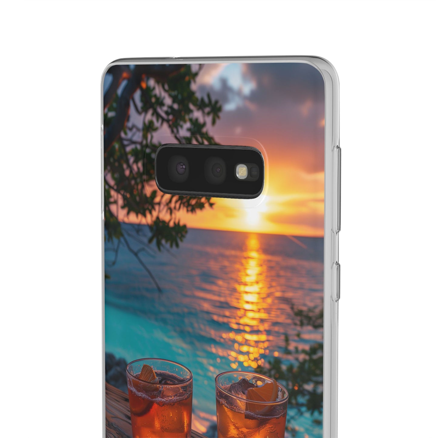 Sunrise Sunset Beach Beverages #3 iPhone & Samsung Flexi Cases