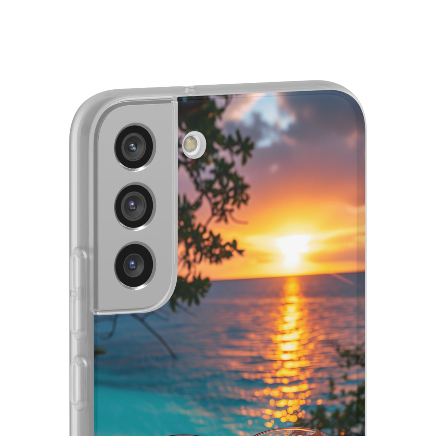 Sunrise Sunset Beach Beverages #3 iPhone & Samsung Flexi Cases