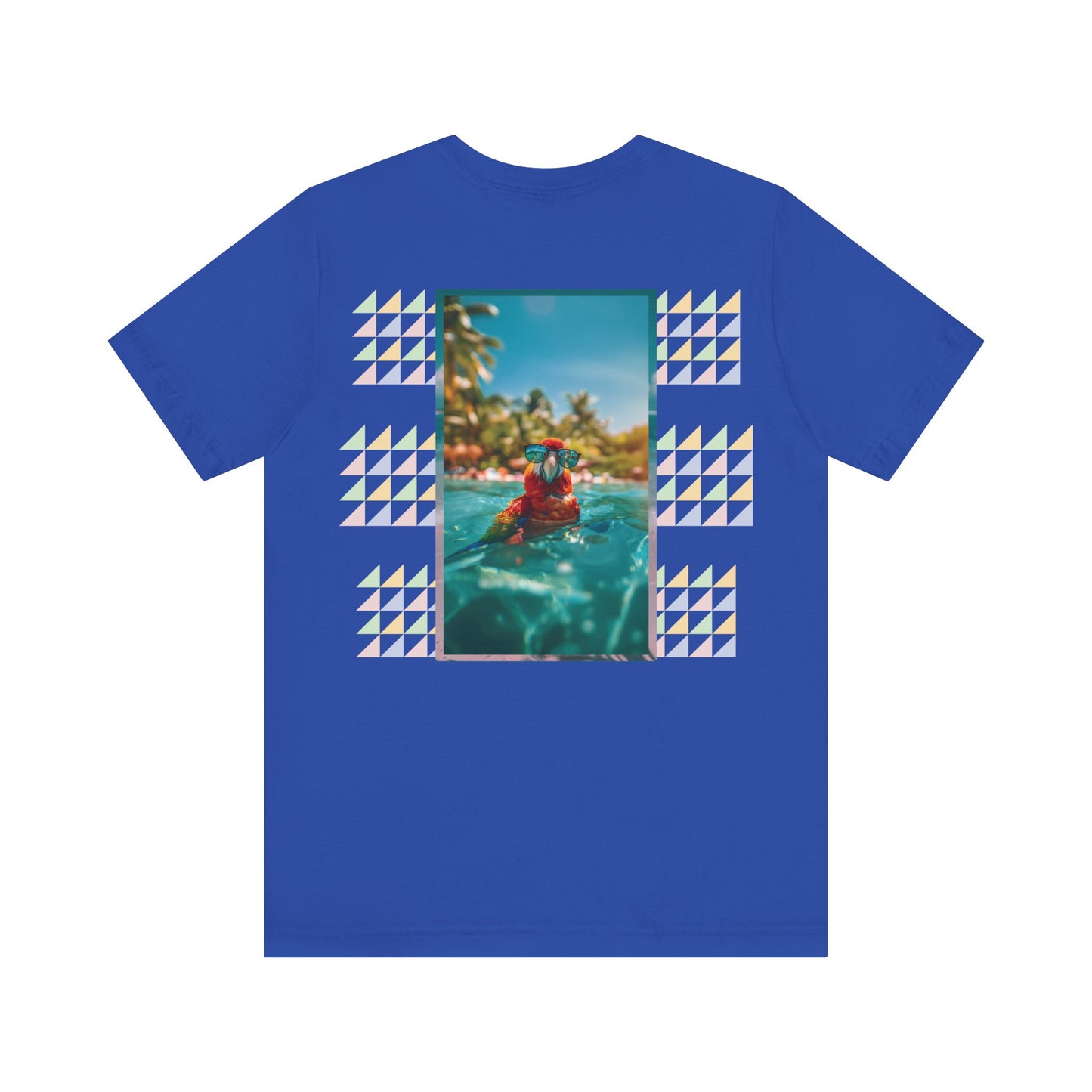 Beach Parrot Unisex Short Sleeve Tee