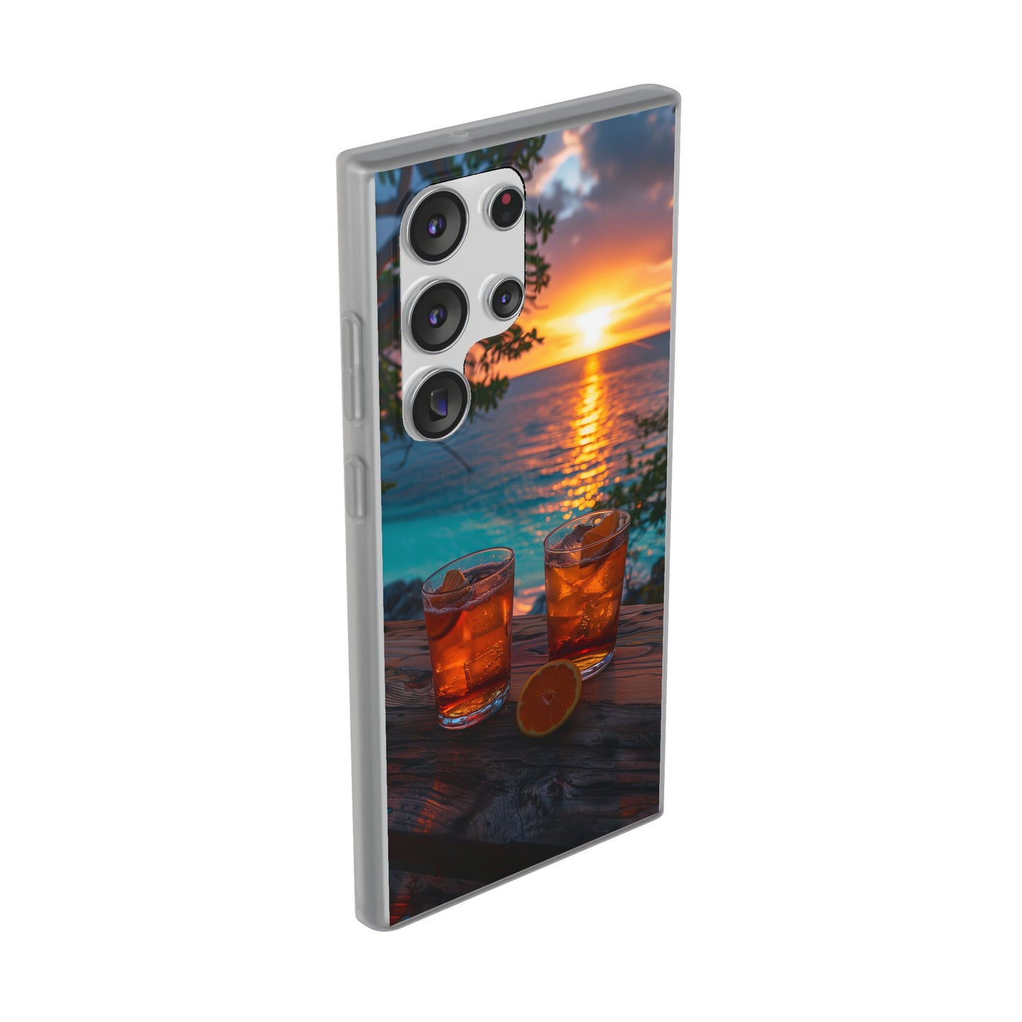 Sunrise Sunset Beach Beverages #3 iPhone & Samsung Flexi Cases