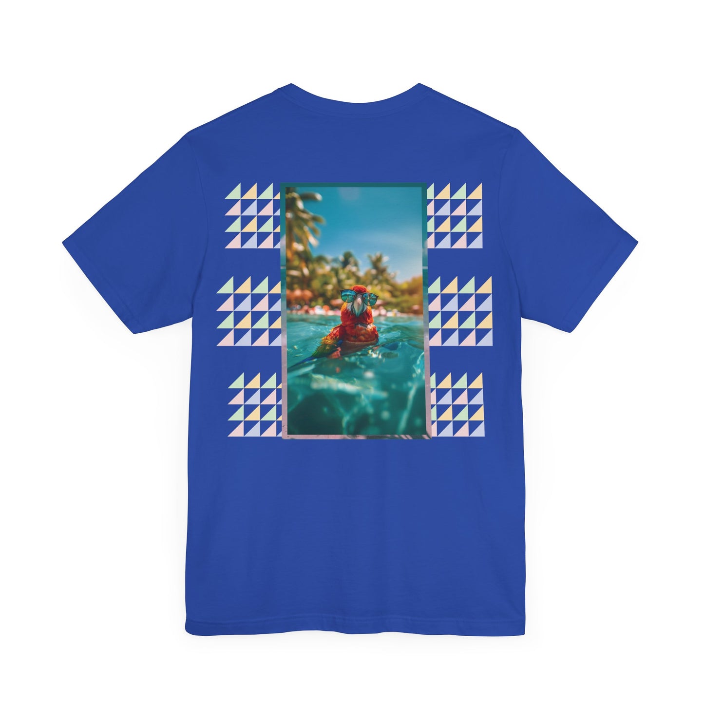 Beach Parrot Unisex Short Sleeve Tee