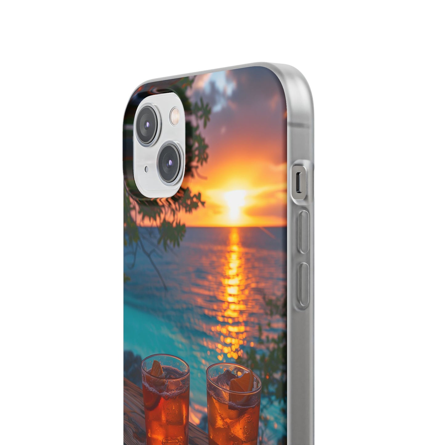 Sunrise Sunset Beach Beverages #3 iPhone & Samsung Flexi Cases