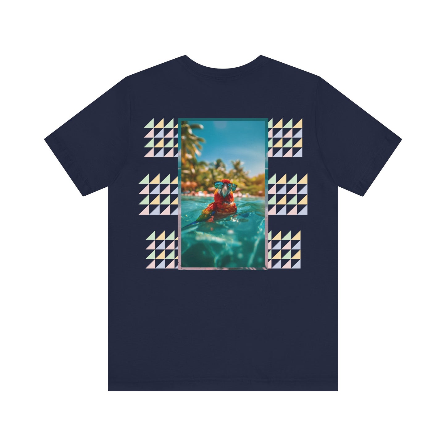 Beach Parrot Unisex Short Sleeve Tee