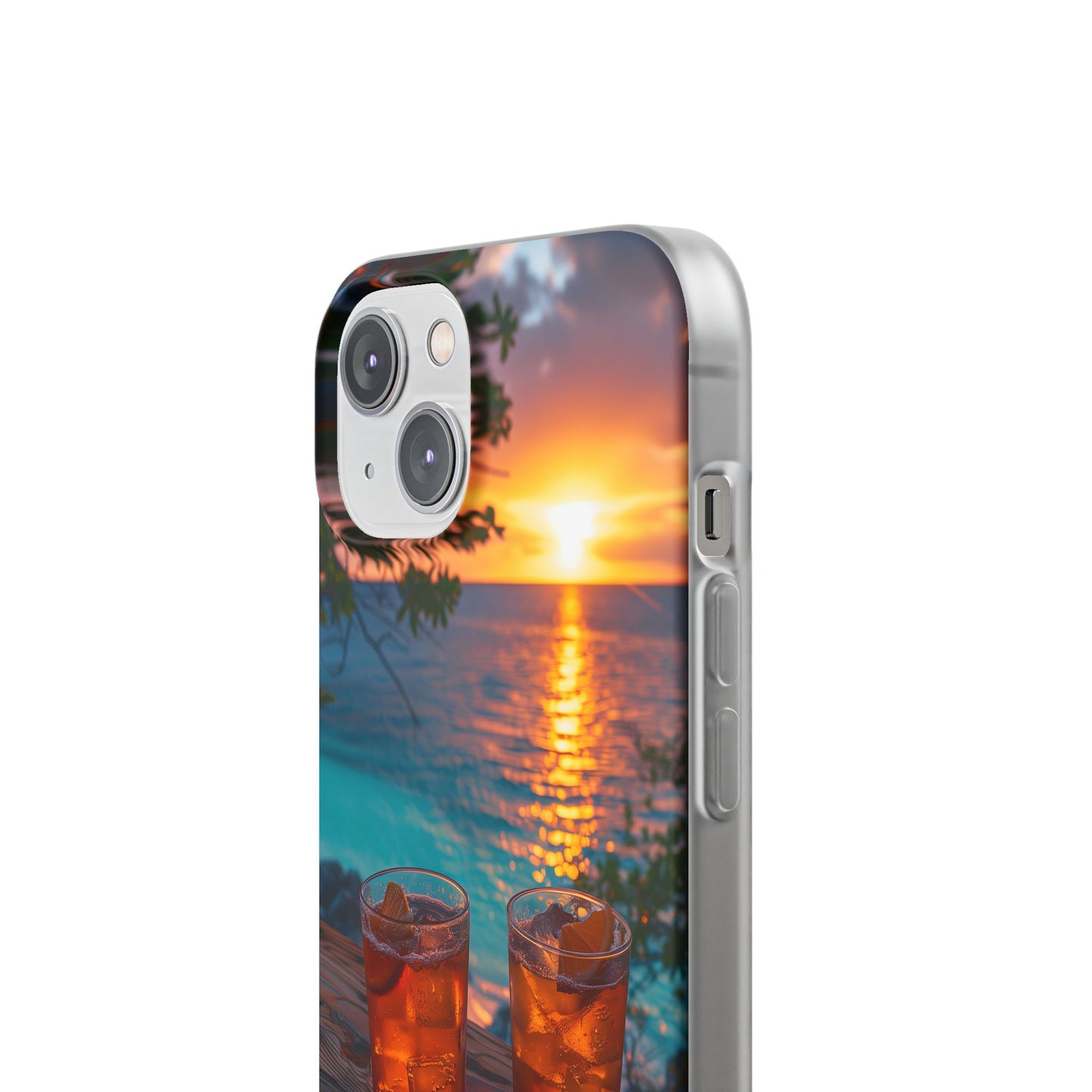 Sunrise Sunset Beach Beverages #3 iPhone & Samsung Flexi Cases
