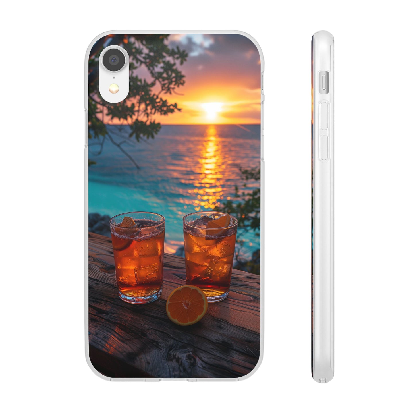 Sunrise Sunset Beach Beverages #3 iPhone & Samsung Flexi Cases