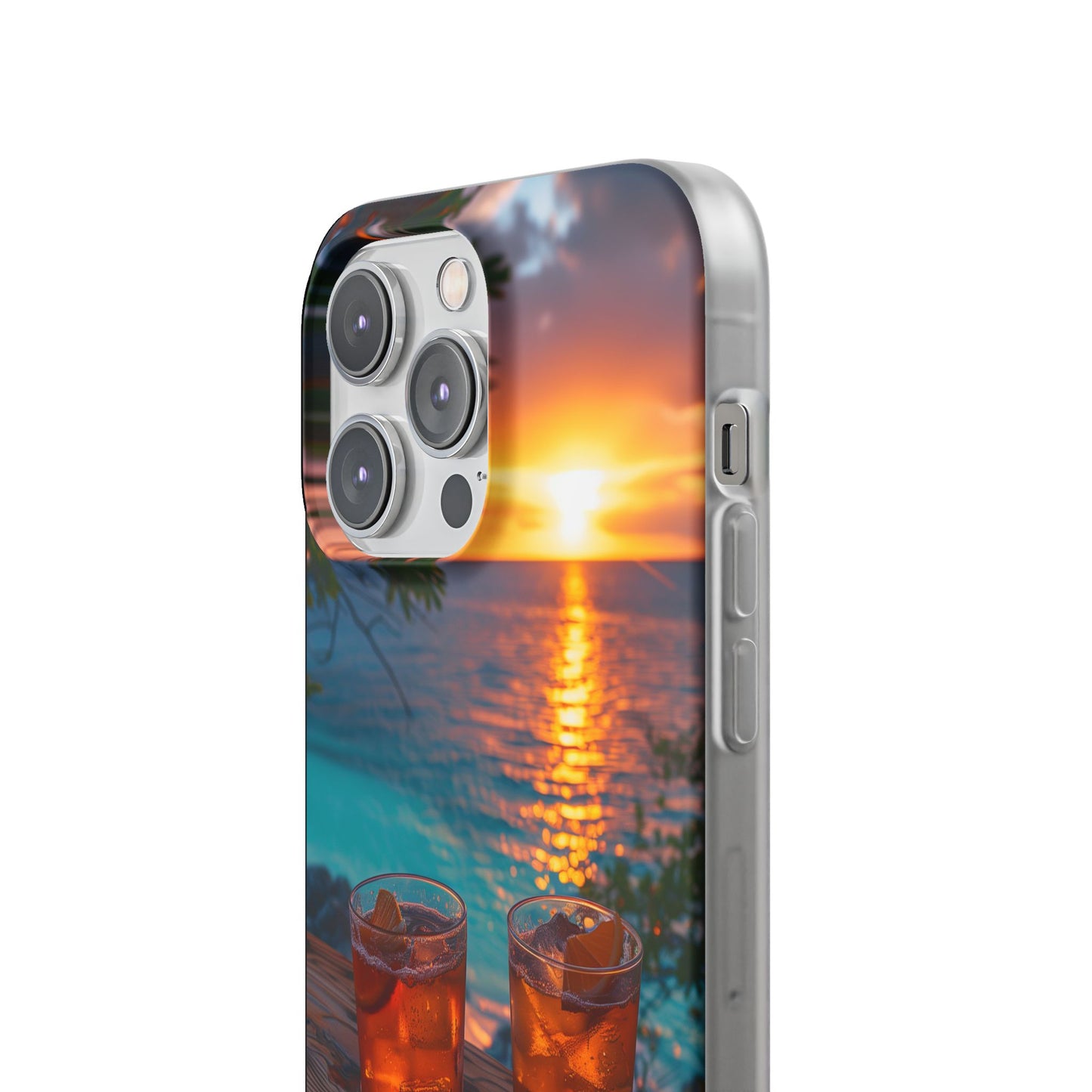 Sunrise Sunset Beach Beverages #3 iPhone & Samsung Flexi Cases