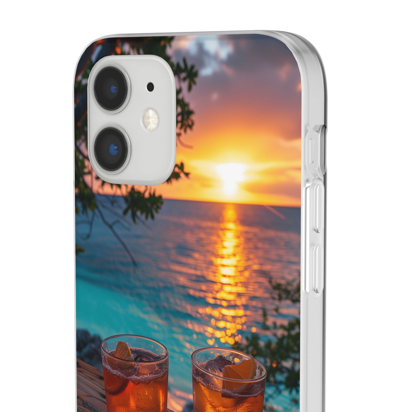 Sunrise Sunset Beach Beverages #3 iPhone & Samsung Flexi Cases