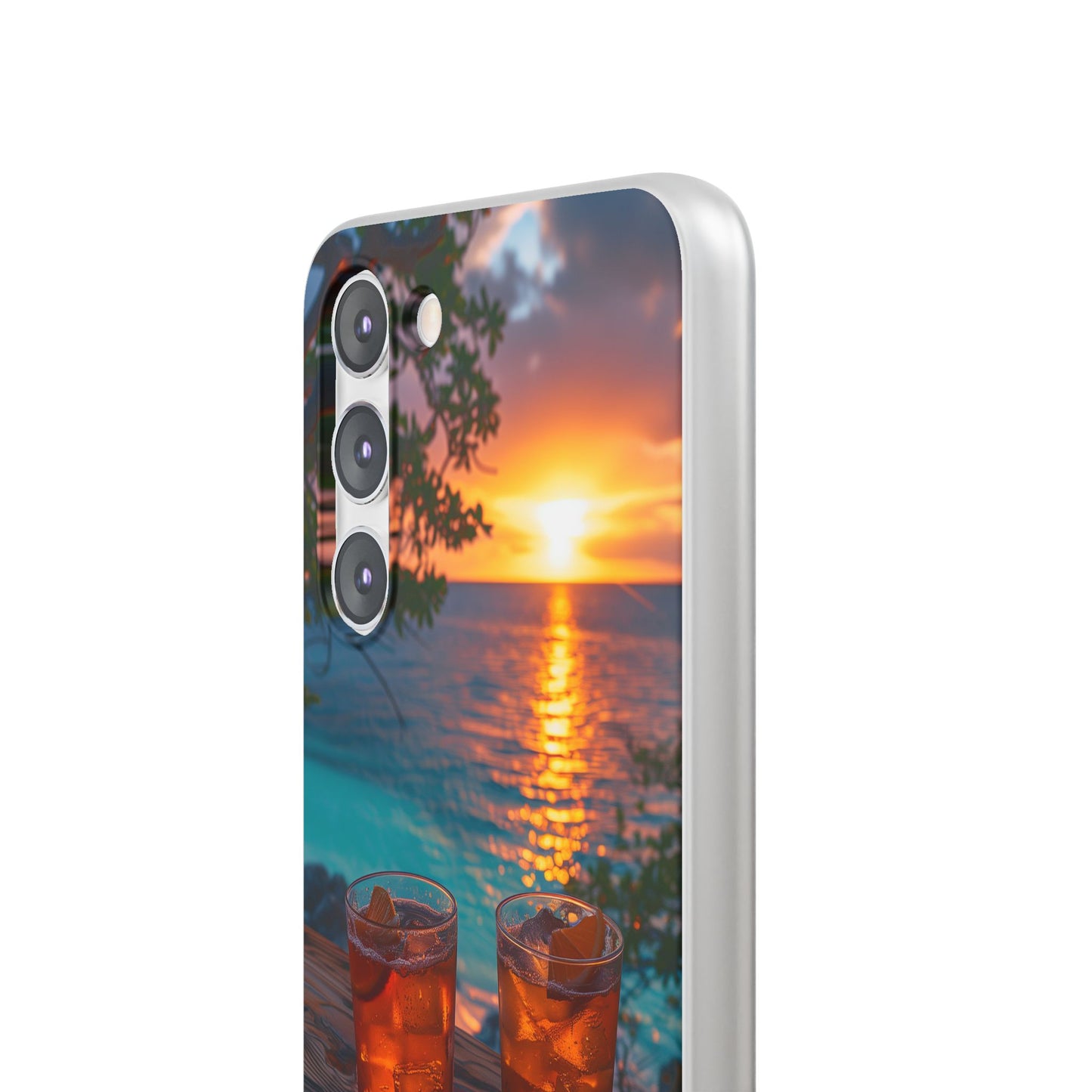 Sunrise Sunset Beach Beverages #3 iPhone & Samsung Flexi Cases