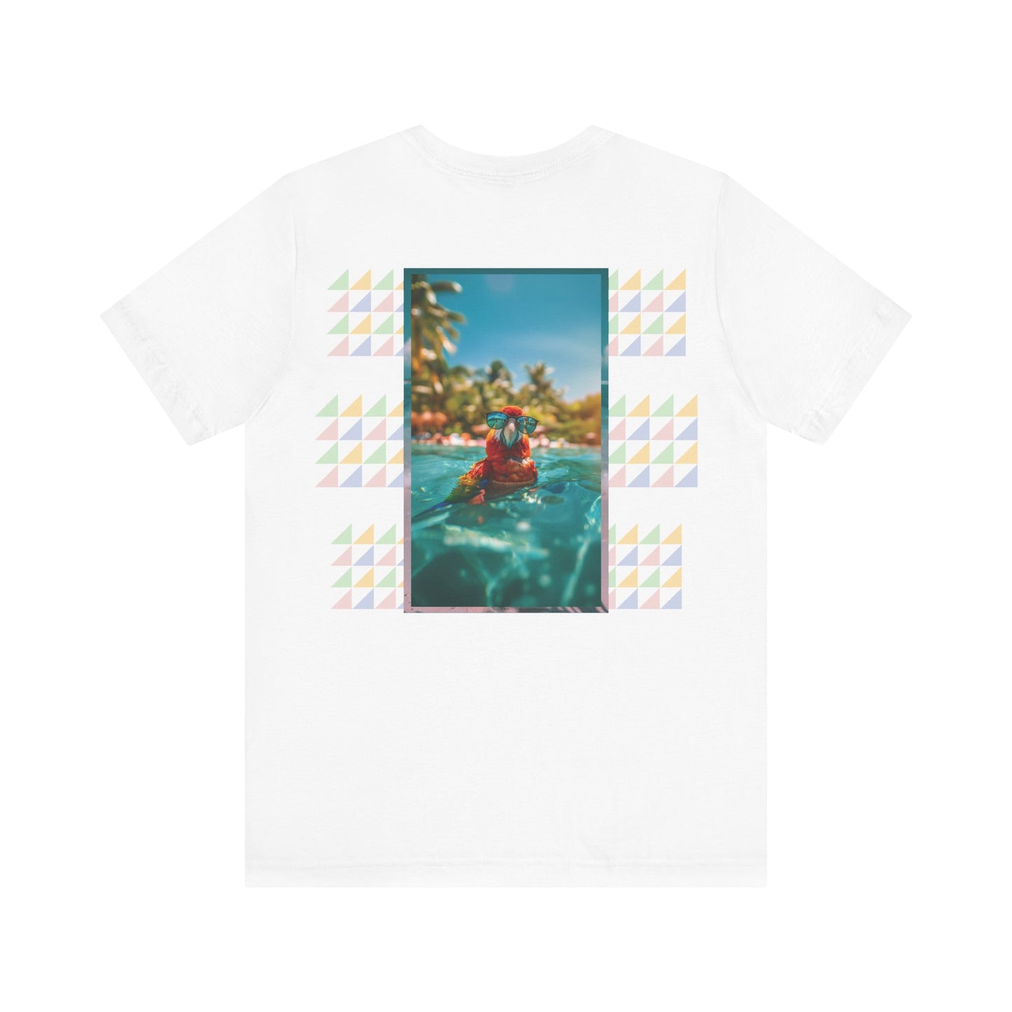 Beach Parrot Unisex Short Sleeve Tee