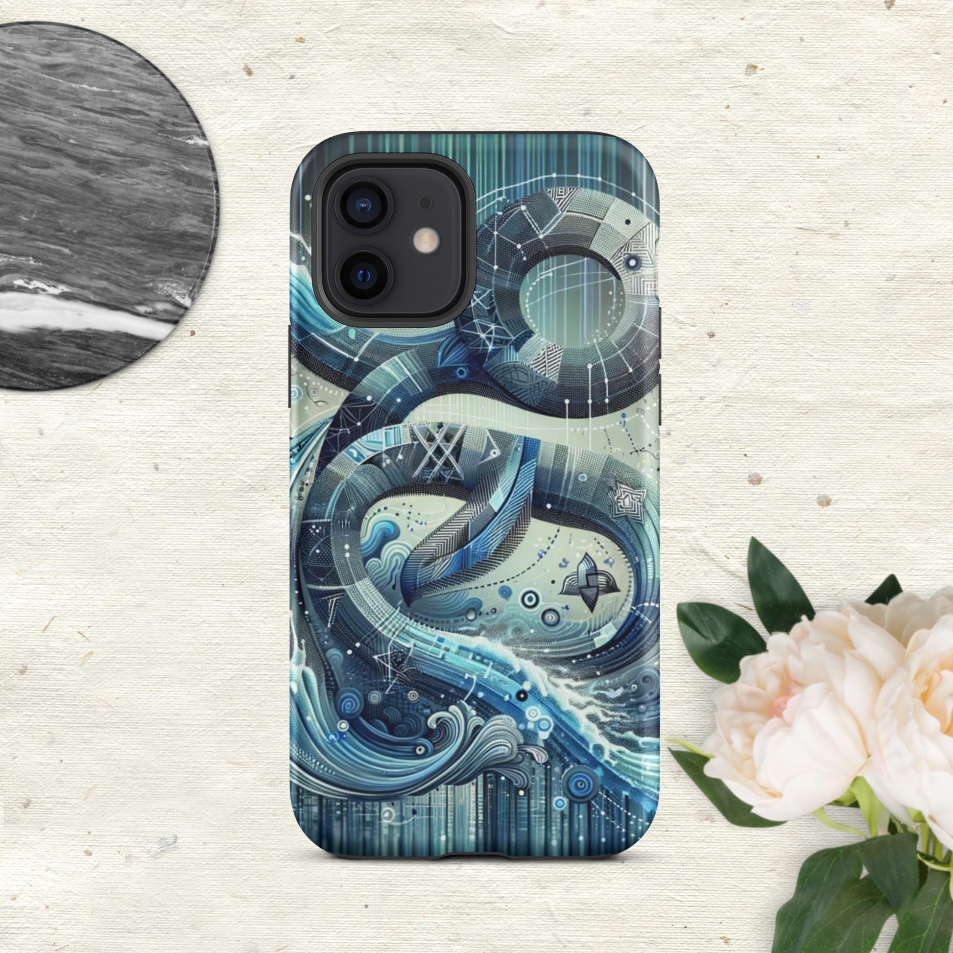 The Hologram Hook Up Aquarius Tough Case for iPhone®
