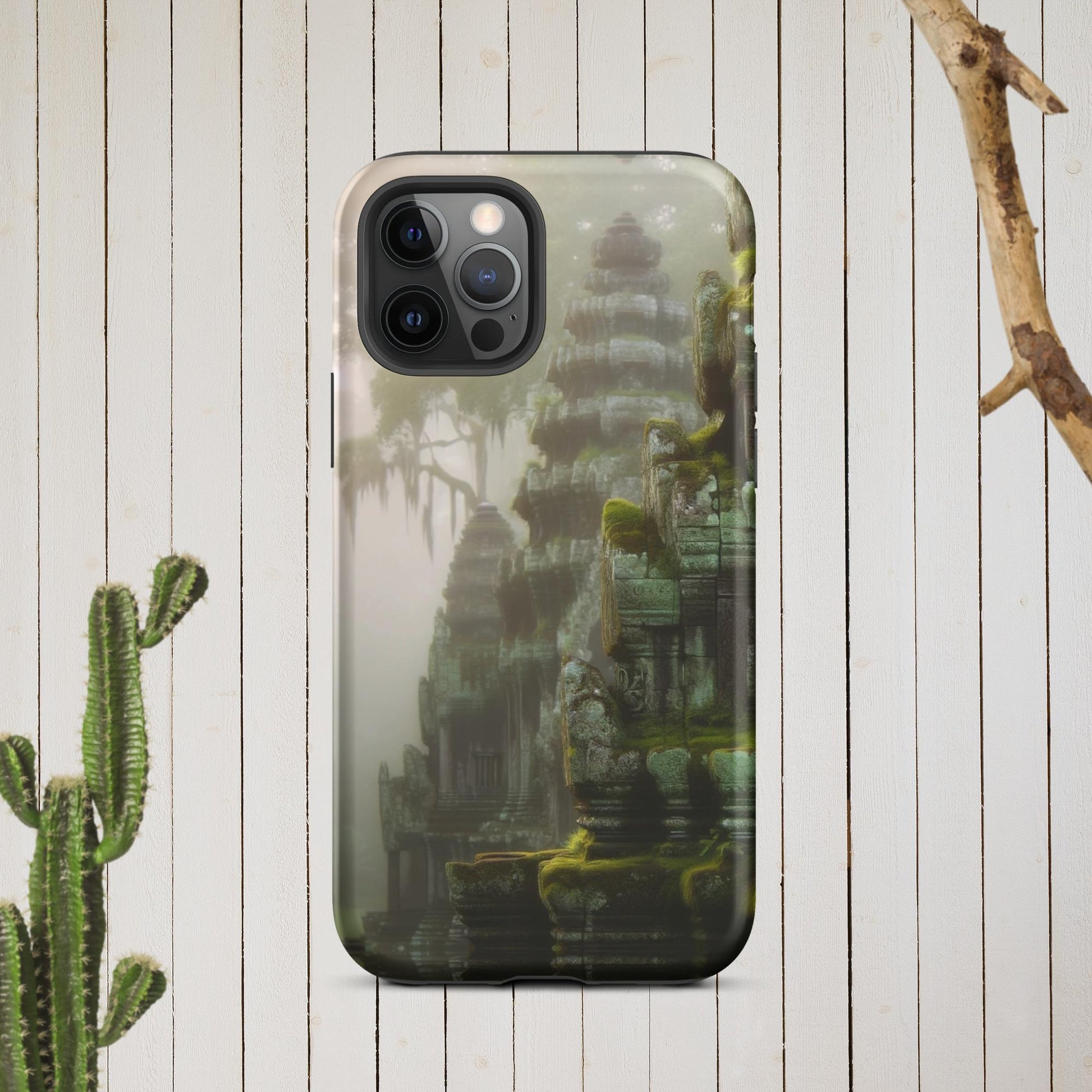 The Hologram Hook Up Cascading Temples Tough Case for iPhone®