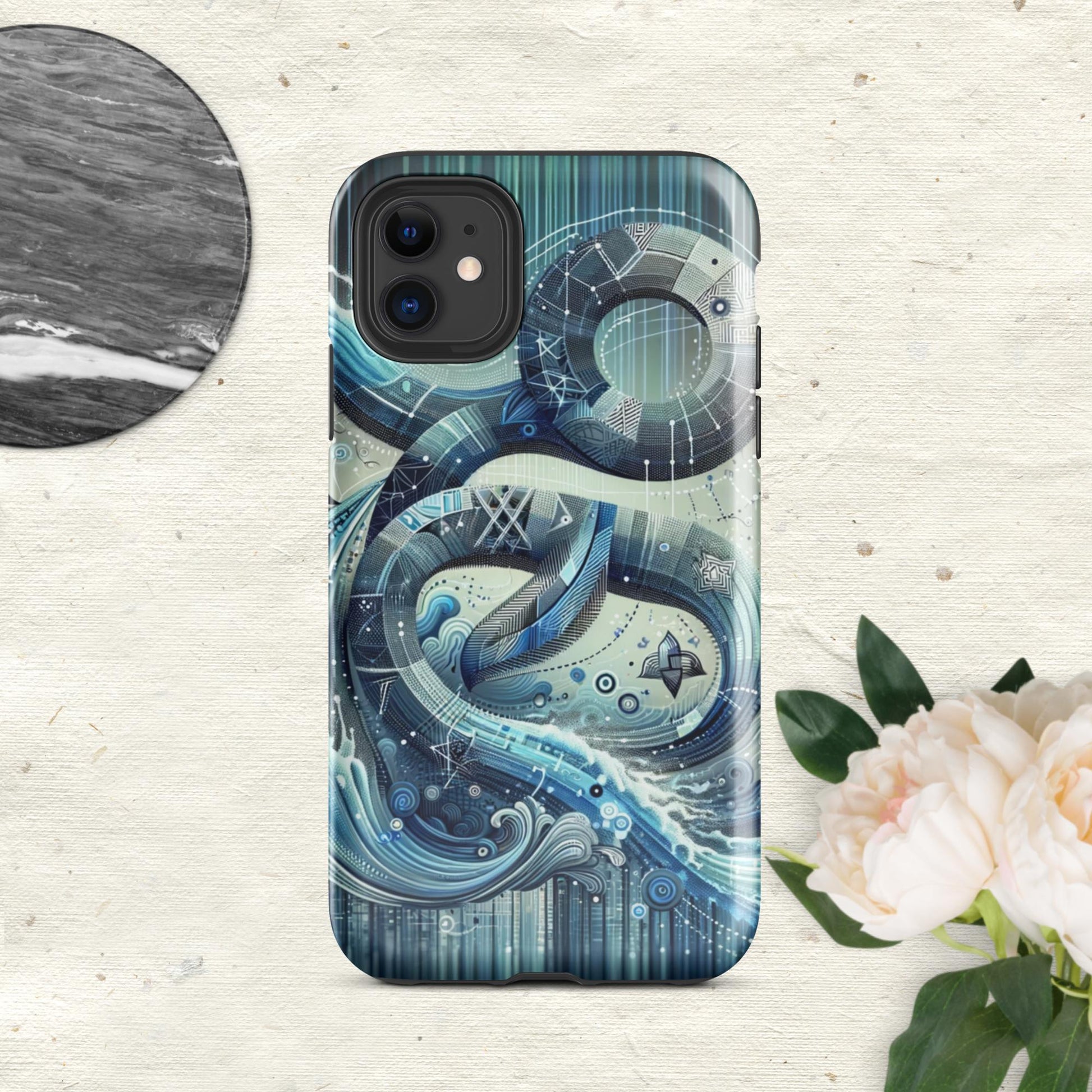 The Hologram Hook Up Glossy / iPhone 11 Aquarius Tough Case for iPhone®