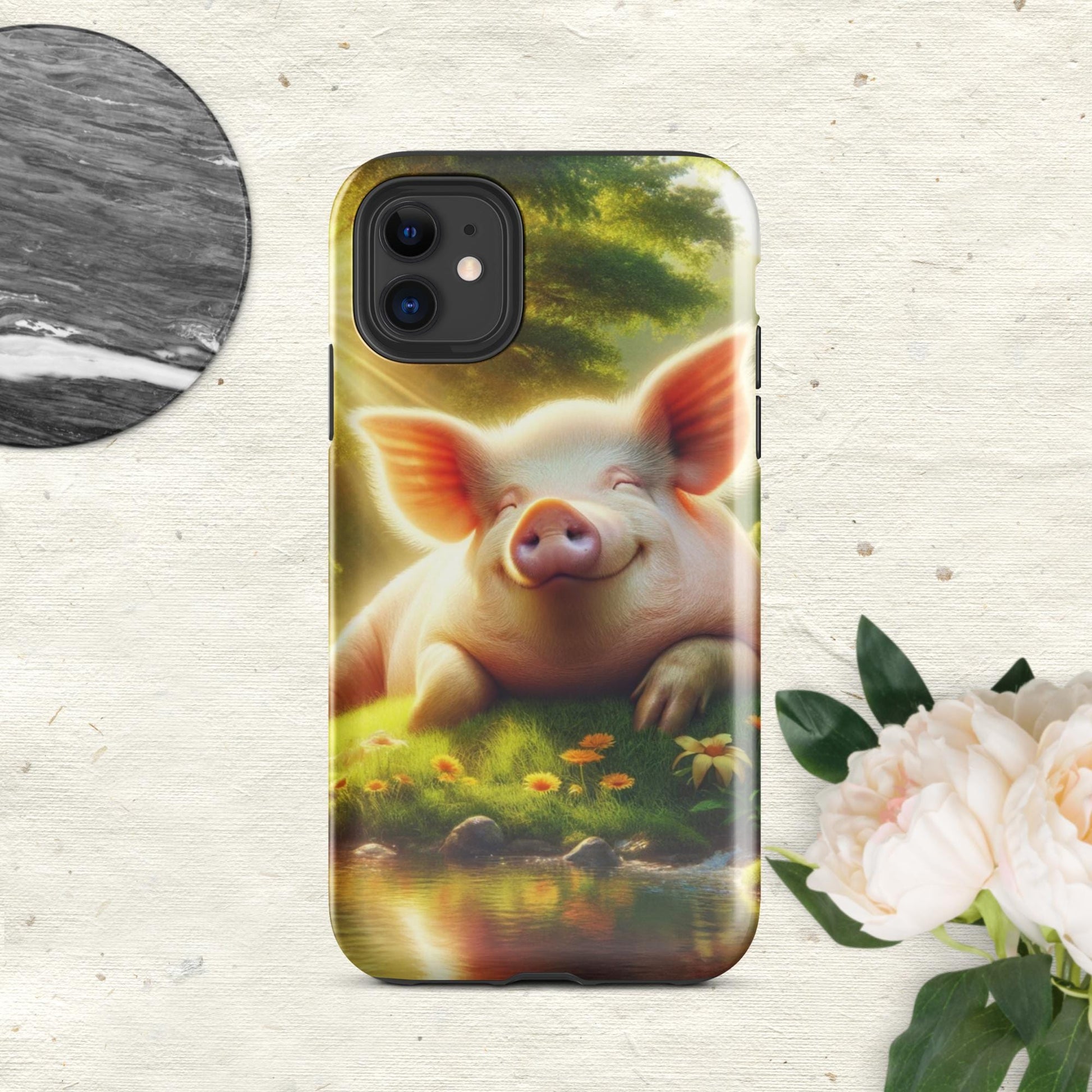 The Hologram Hook Up Glossy / iPhone 11 Pig Tough Case for iPhone®