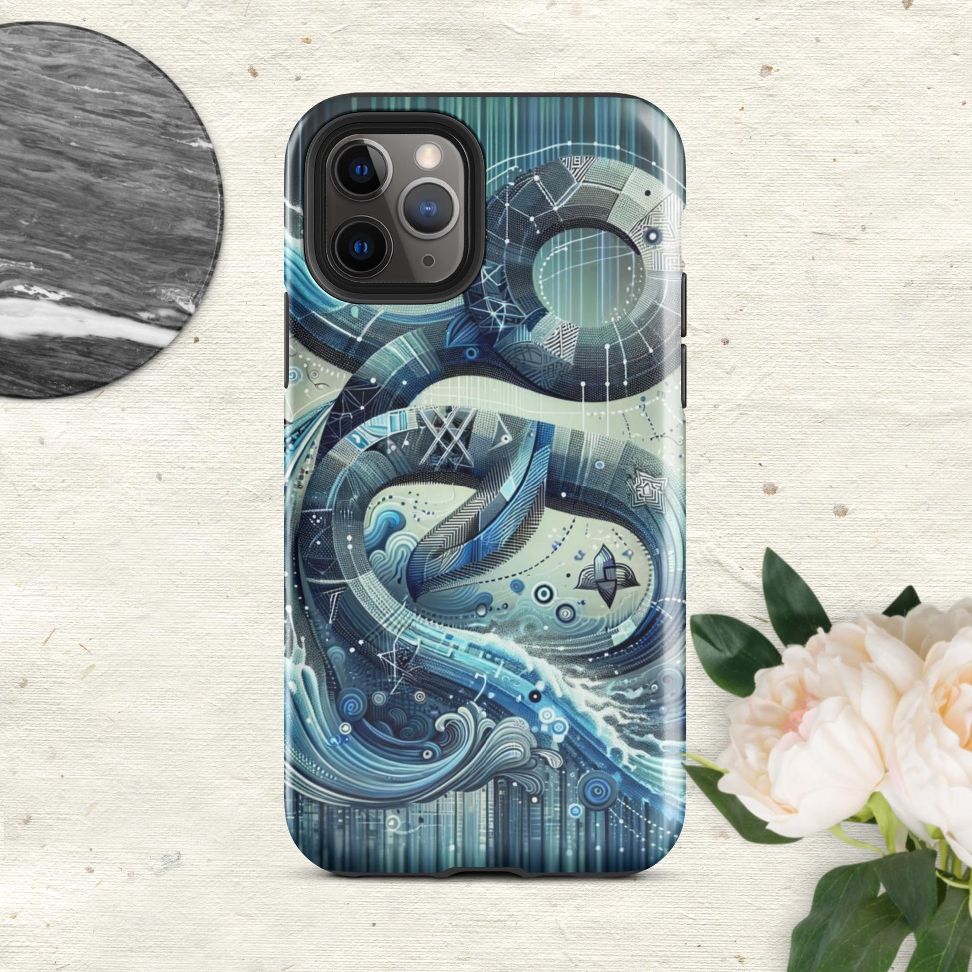 The Hologram Hook Up Glossy / iPhone 11 Pro Aquarius Tough Case for iPhone®