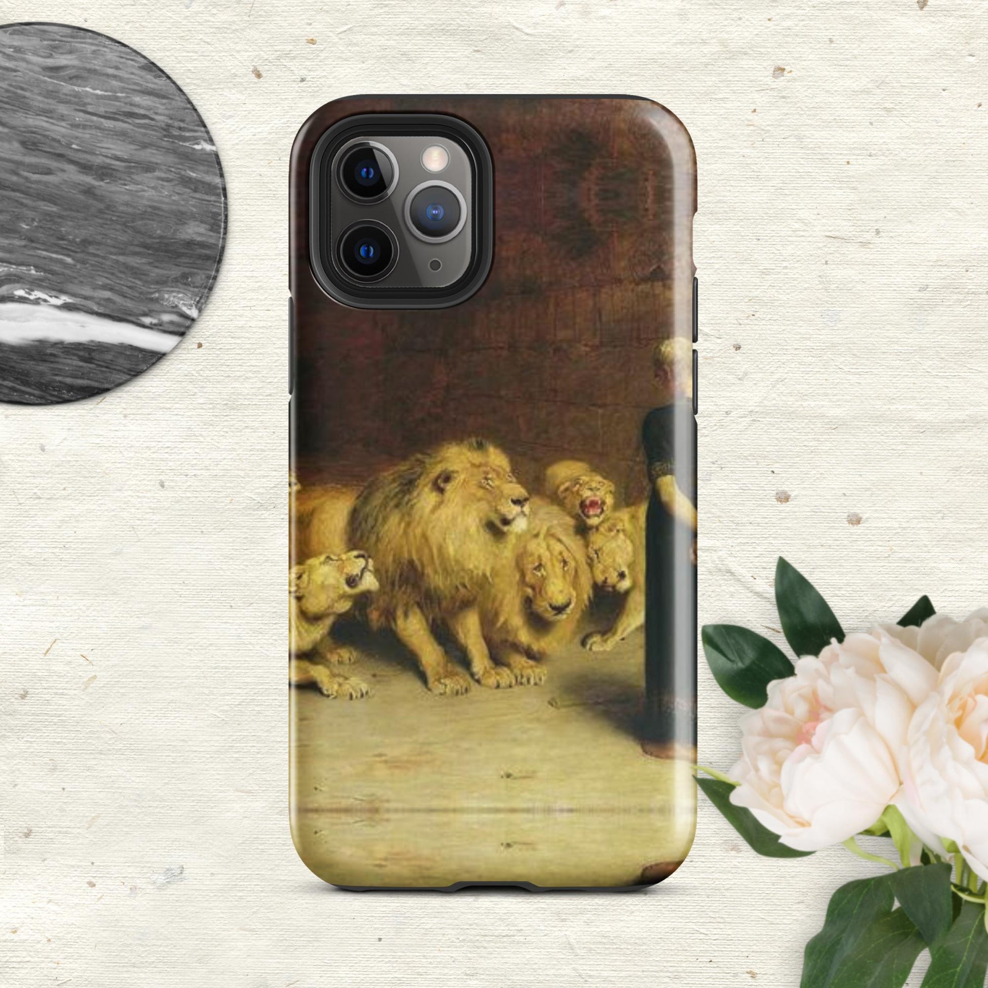 The Hologram Hook Up Glossy / iPhone 11 Pro Briton's Lions Tough Case for iPhone®