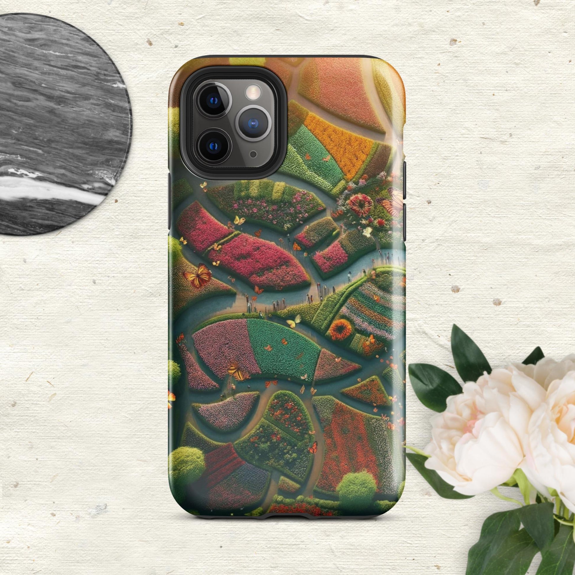 The Hologram Hook Up Glossy / iPhone 11 Pro Butterfly Landia Tough Case for iPhone®
