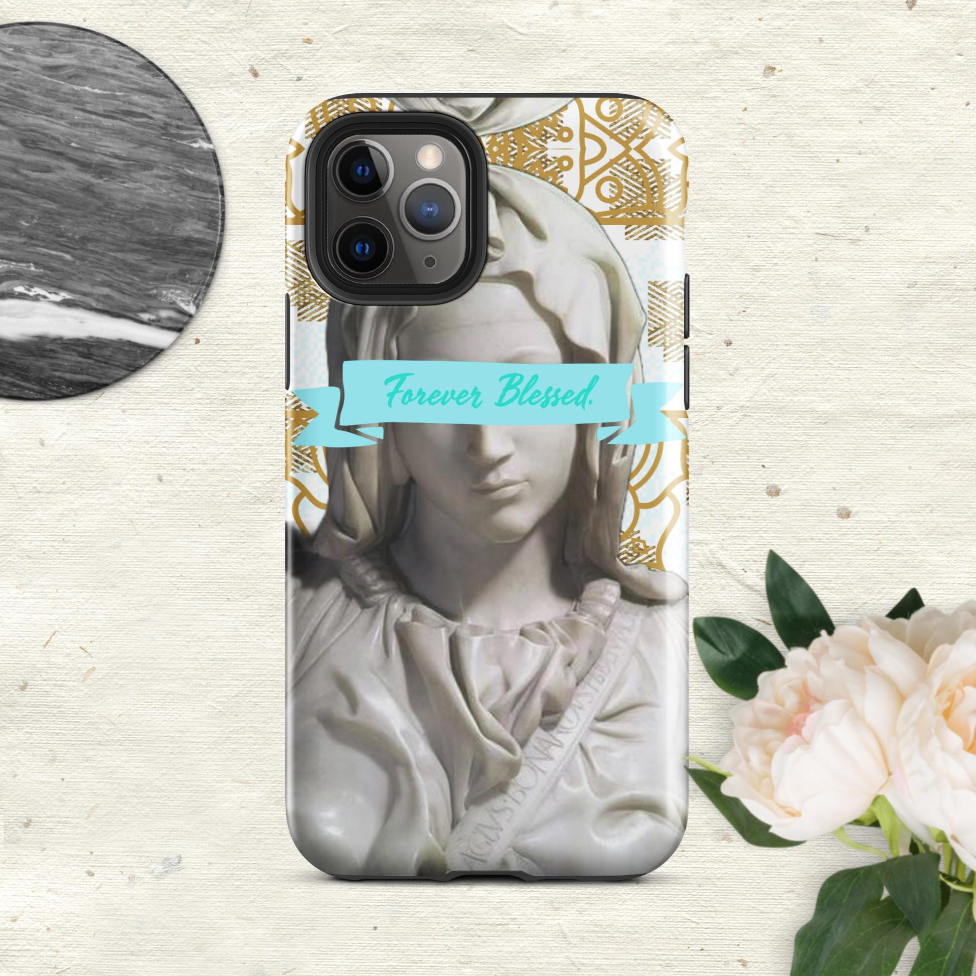 The Hologram Hook Up Glossy / iPhone 11 Pro Forever Blessed Tough Case for iPhone®