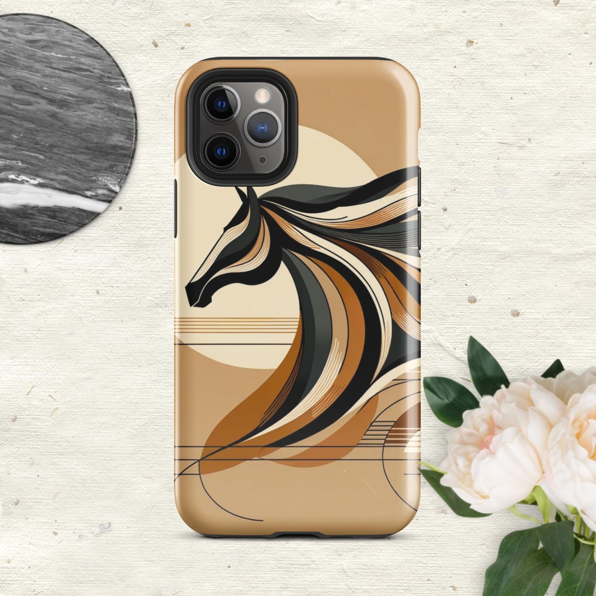 The Hologram Hook Up Glossy / iPhone 11 Pro Horse Icon Tough Case for iPhone®