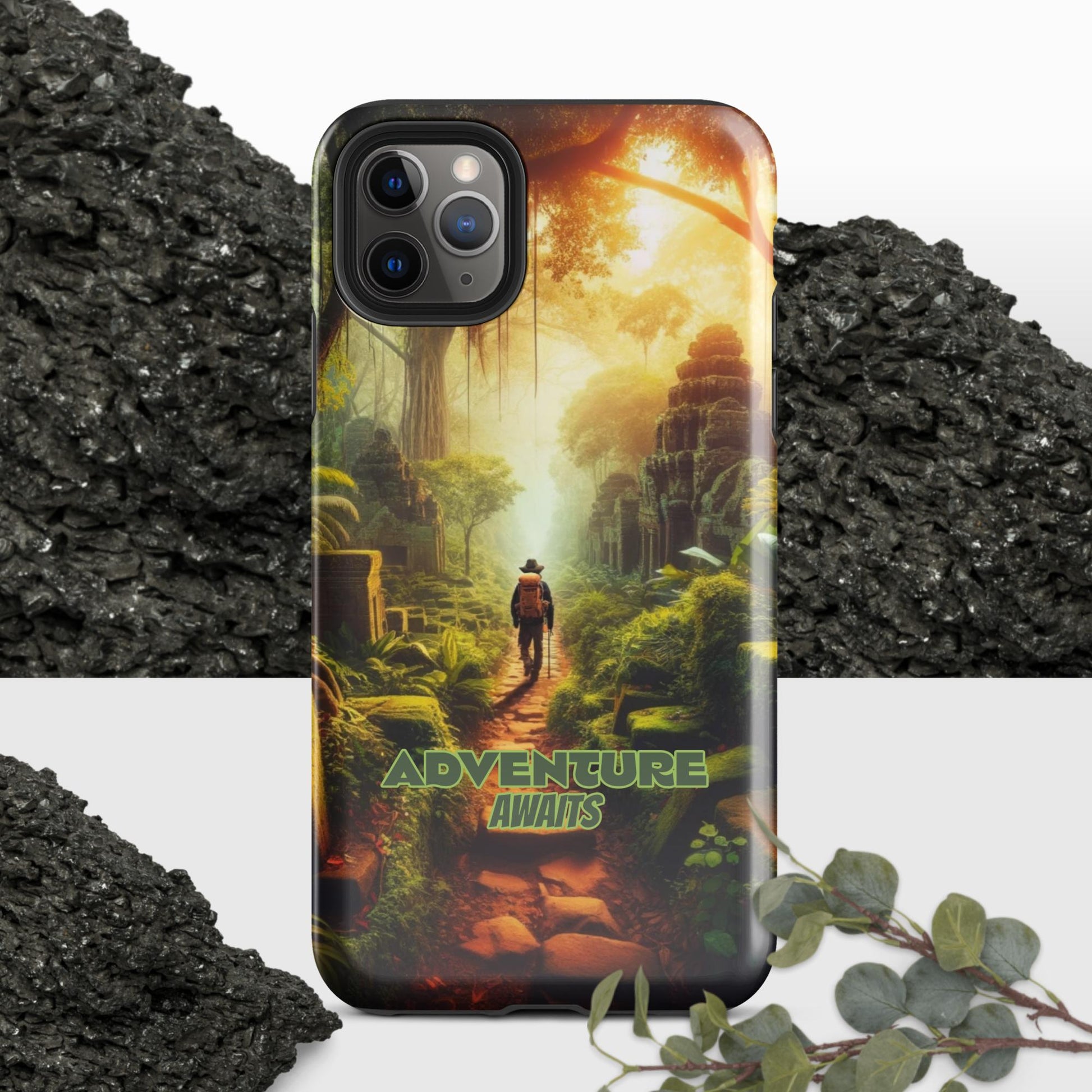 Trendyguard Glossy / iPhone 11 Pro Max Adventure Awaits Tough Case for iPhone®