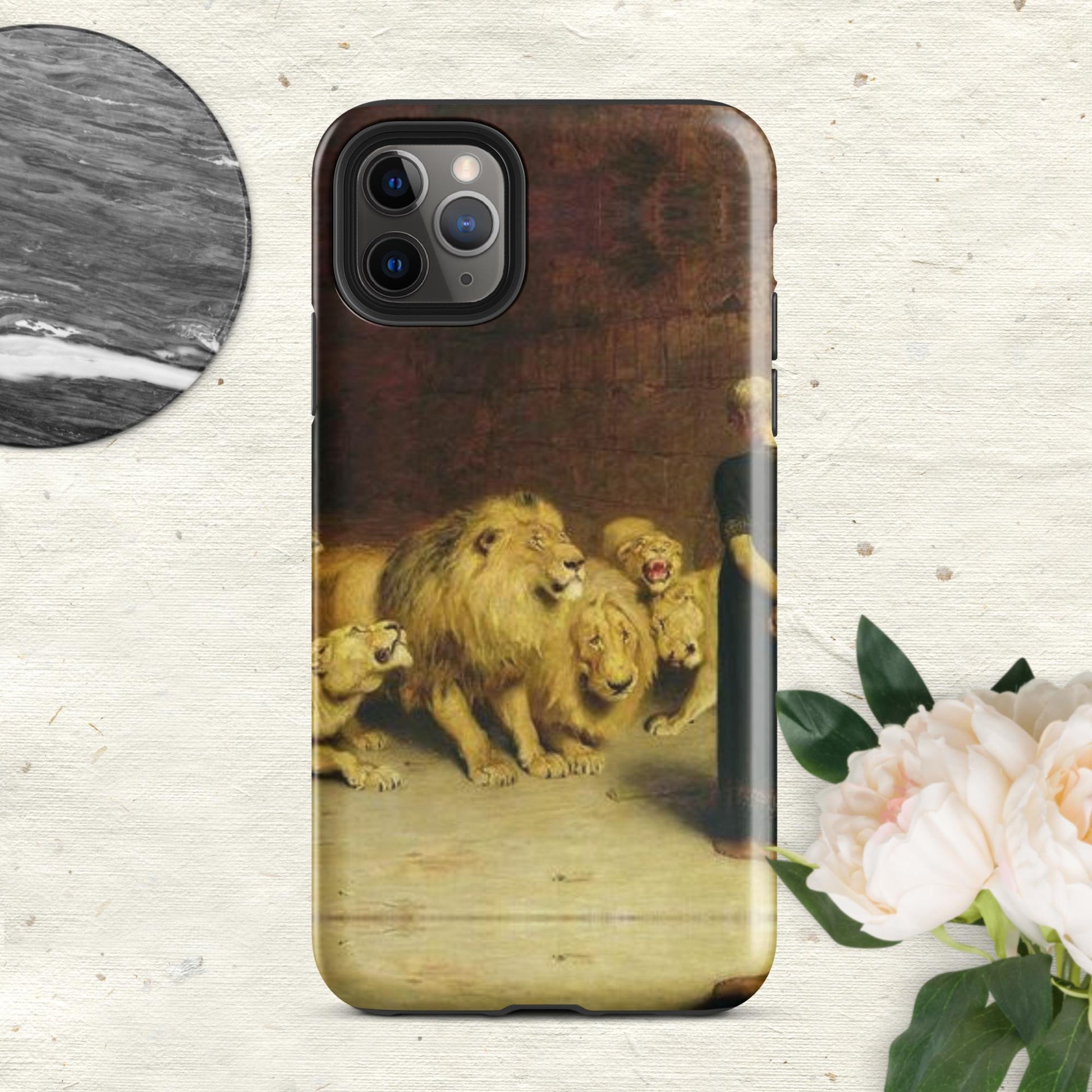 The Hologram Hook Up Glossy / iPhone 11 Pro Max Briton's Lions Tough Case for iPhone®