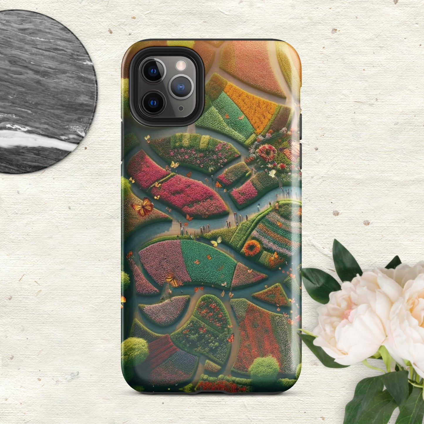 The Hologram Hook Up Glossy / iPhone 11 Pro Max Butterfly Landia Tough Case for iPhone®