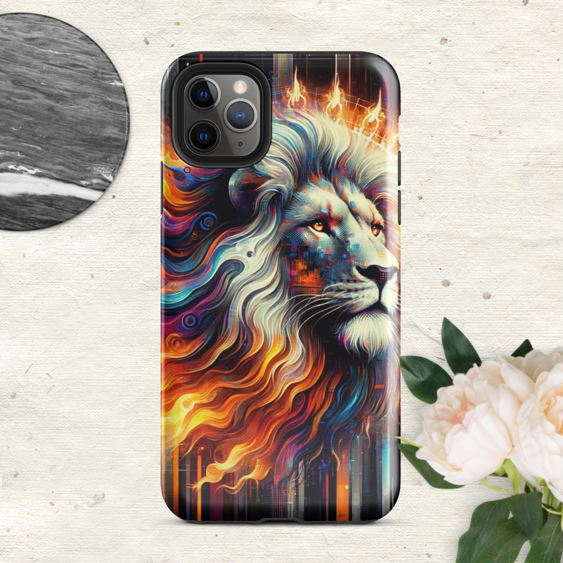 The Hologram Hook Up Glossy / iPhone 11 Pro Max Leo Tough Case for iPhone®