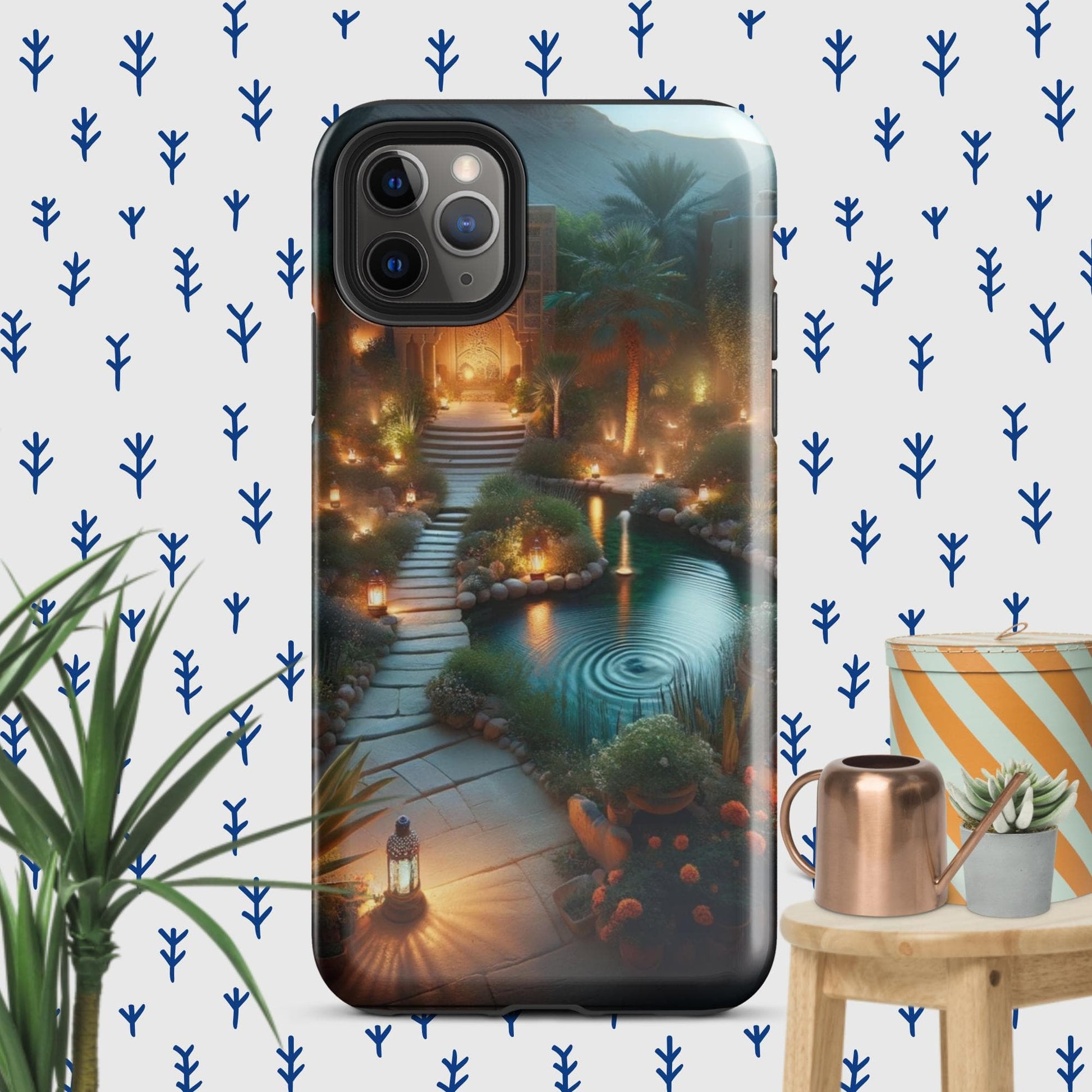 The Hologram Hook Up Glossy / iPhone 11 Pro Max Peaceful Tranquility Tough Case for iPhone®
