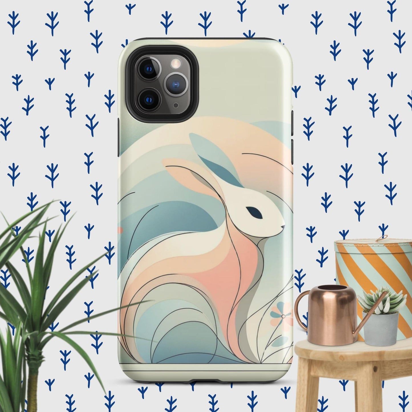The Hologram Hook Up Glossy / iPhone 11 Pro Max Rabbit Icon Tough Case for iPhone®