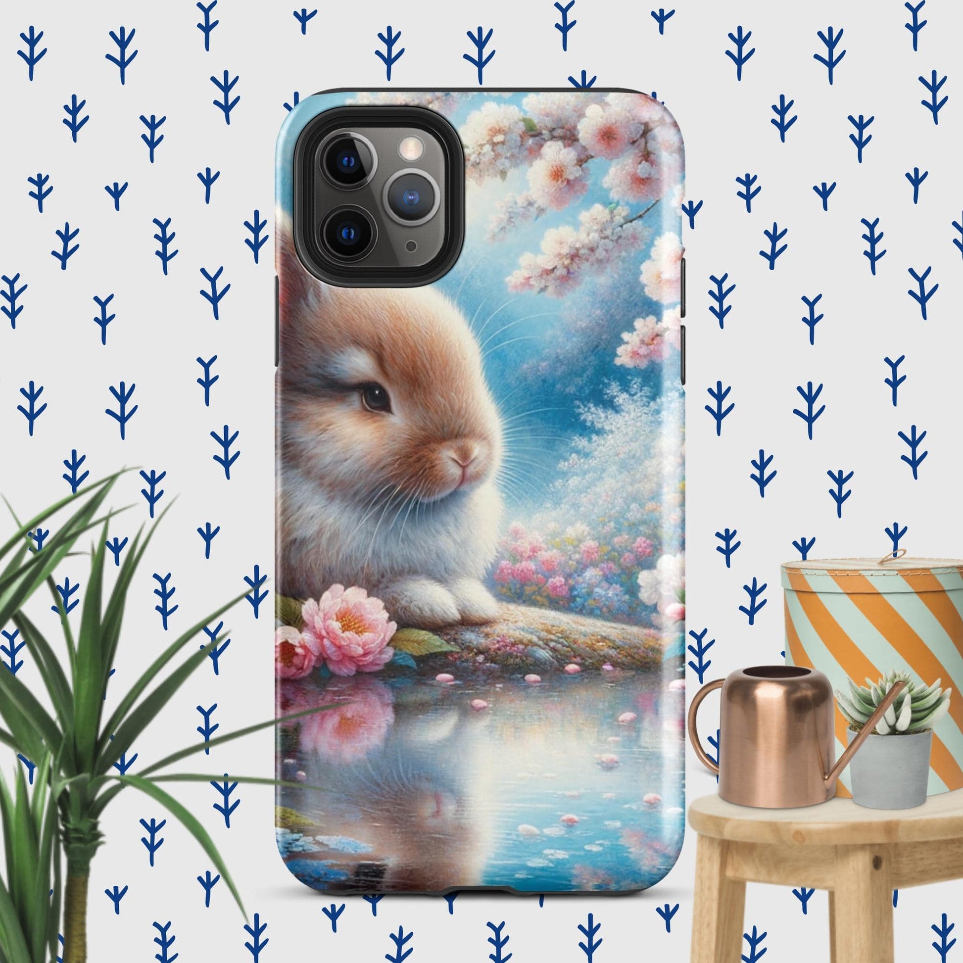 The Hologram Hook Up Glossy / iPhone 11 Pro Max Rabbit Tough Case for iPhone®