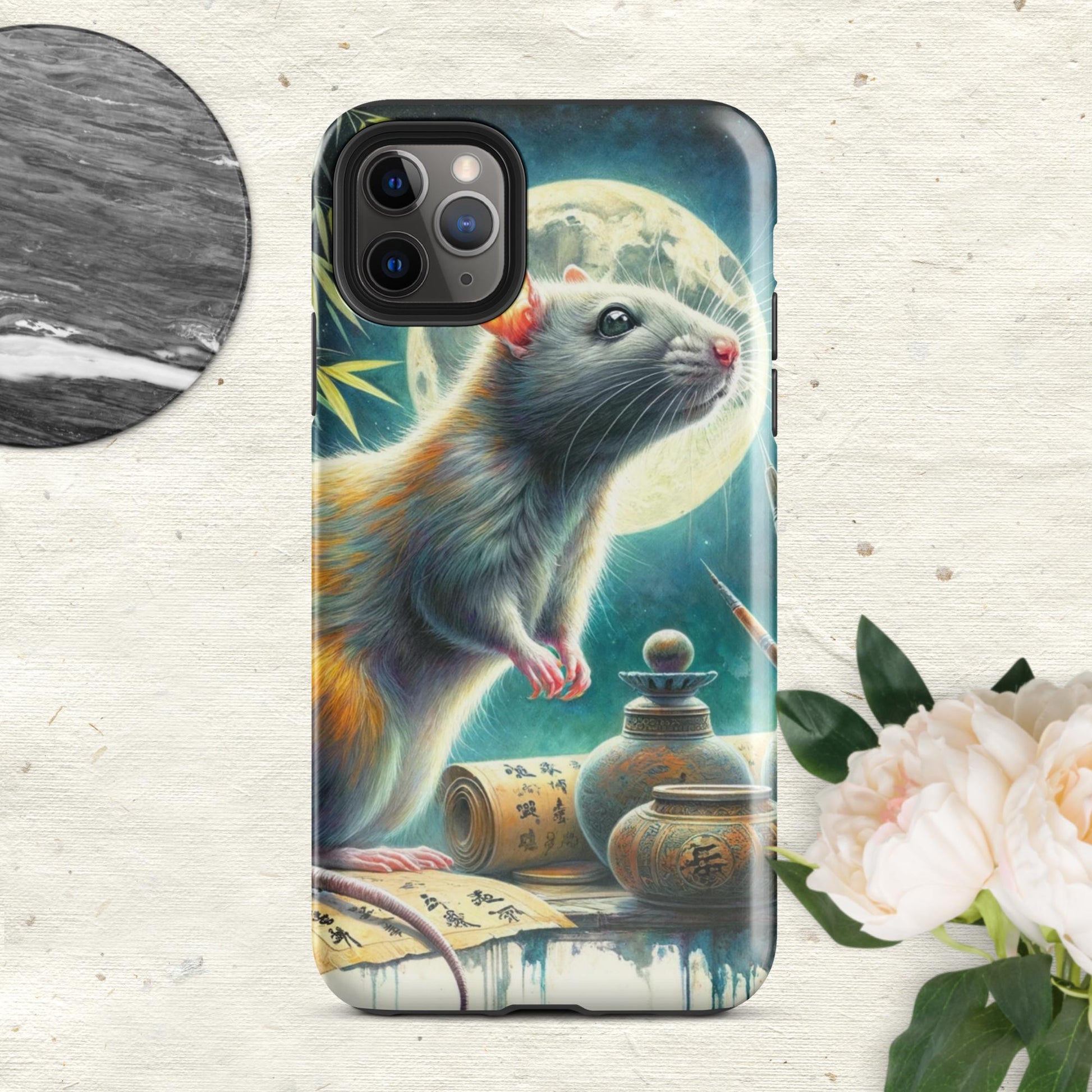 The Hologram Hook Up Glossy / iPhone 11 Pro Max Rat Tough Case for iPhone®
