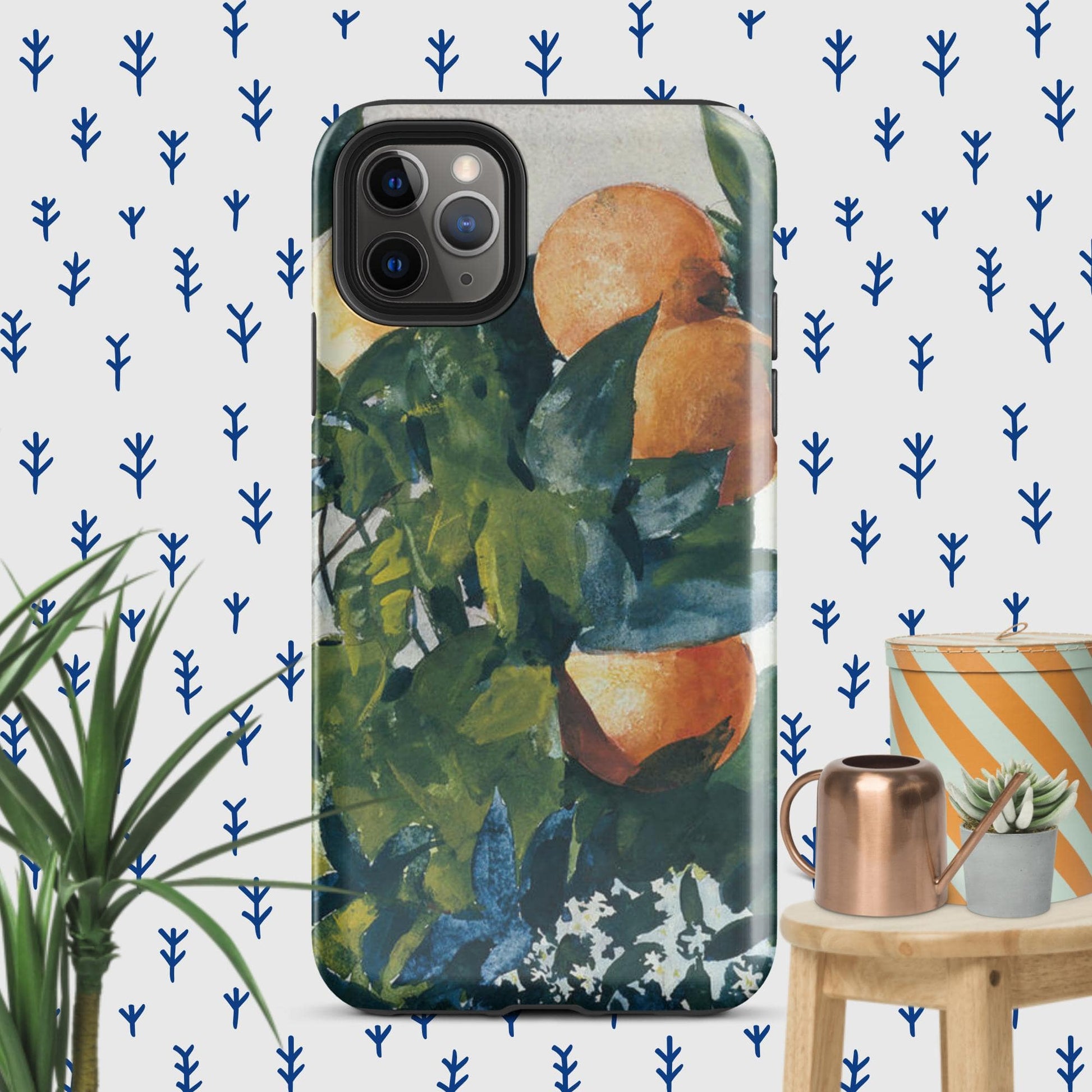 The Hologram Hook Up Glossy / iPhone 11 Pro Max Winslow's Oranges Tough Case for iPhone®