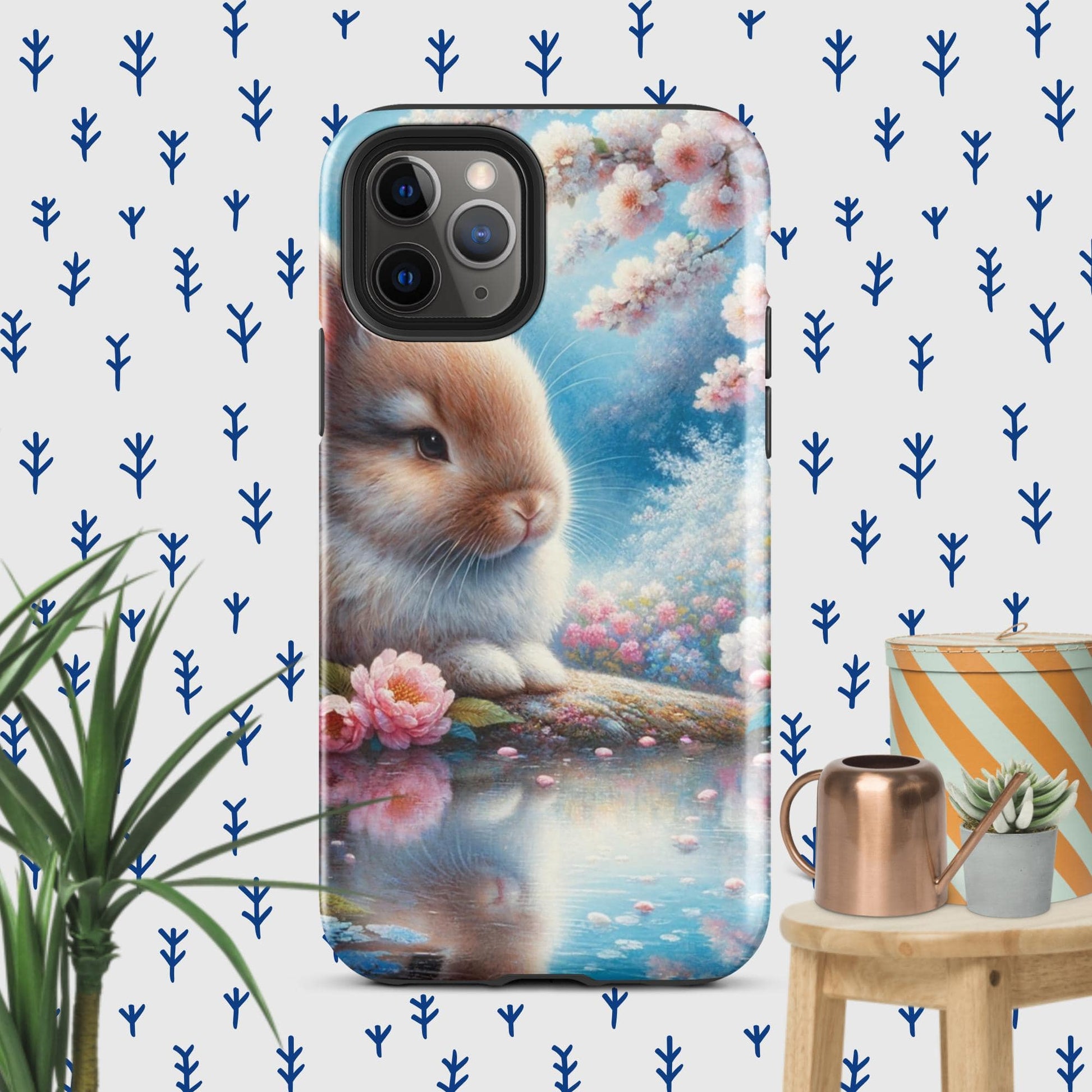 The Hologram Hook Up Glossy / iPhone 11 Pro Rabbit Tough Case for iPhone®