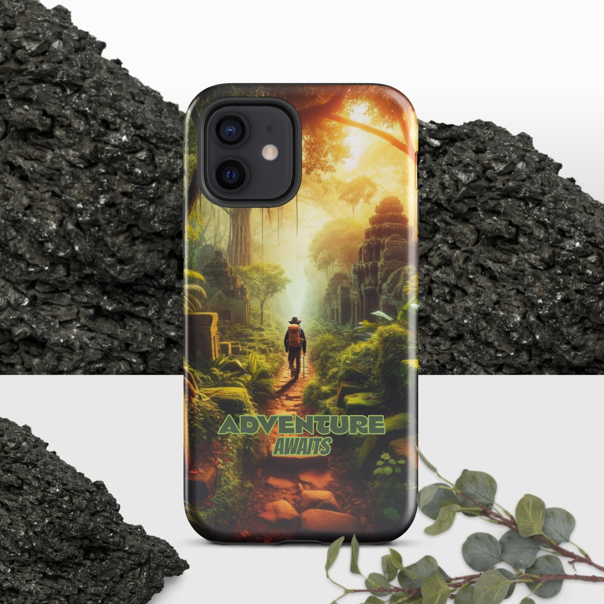 Trendyguard Glossy / iPhone 12 Adventure Awaits Tough Case for iPhone®