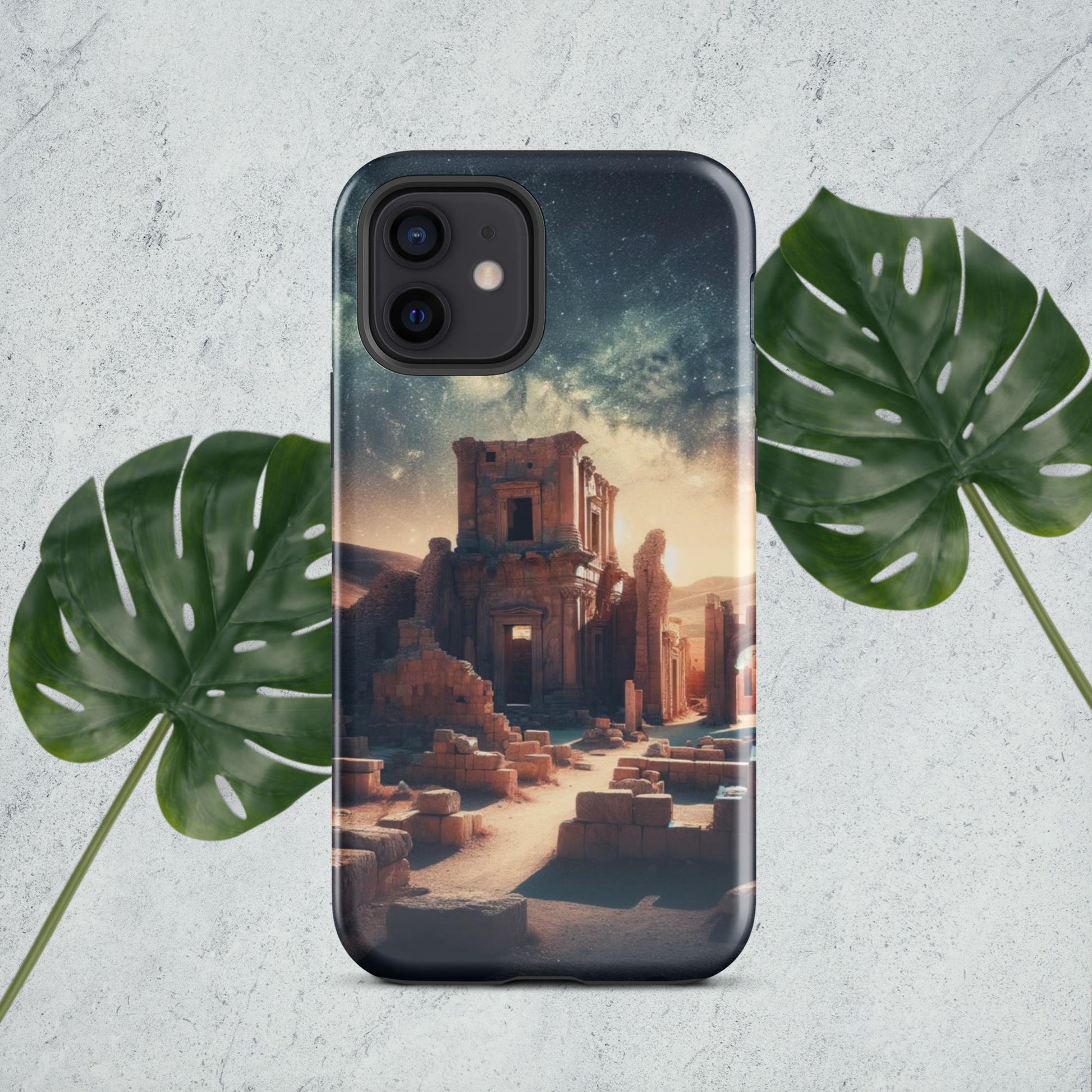The Hologram Hook Up Glossy / iPhone 12 Ancient Riches Tough Case for iPhone®