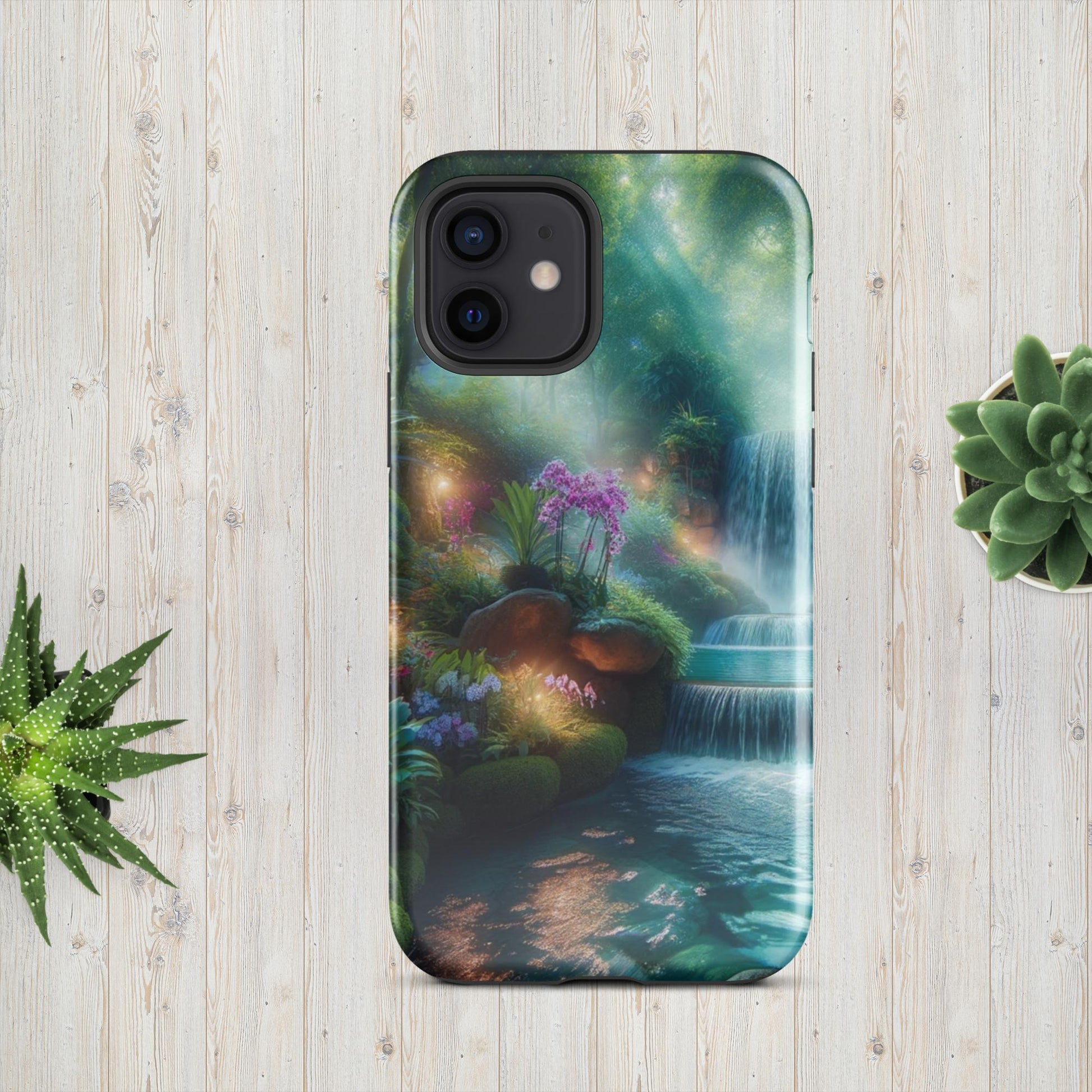The Hologram Hook Up Glossy / iPhone 12 Hidden Secret Tough Case for iPhone®