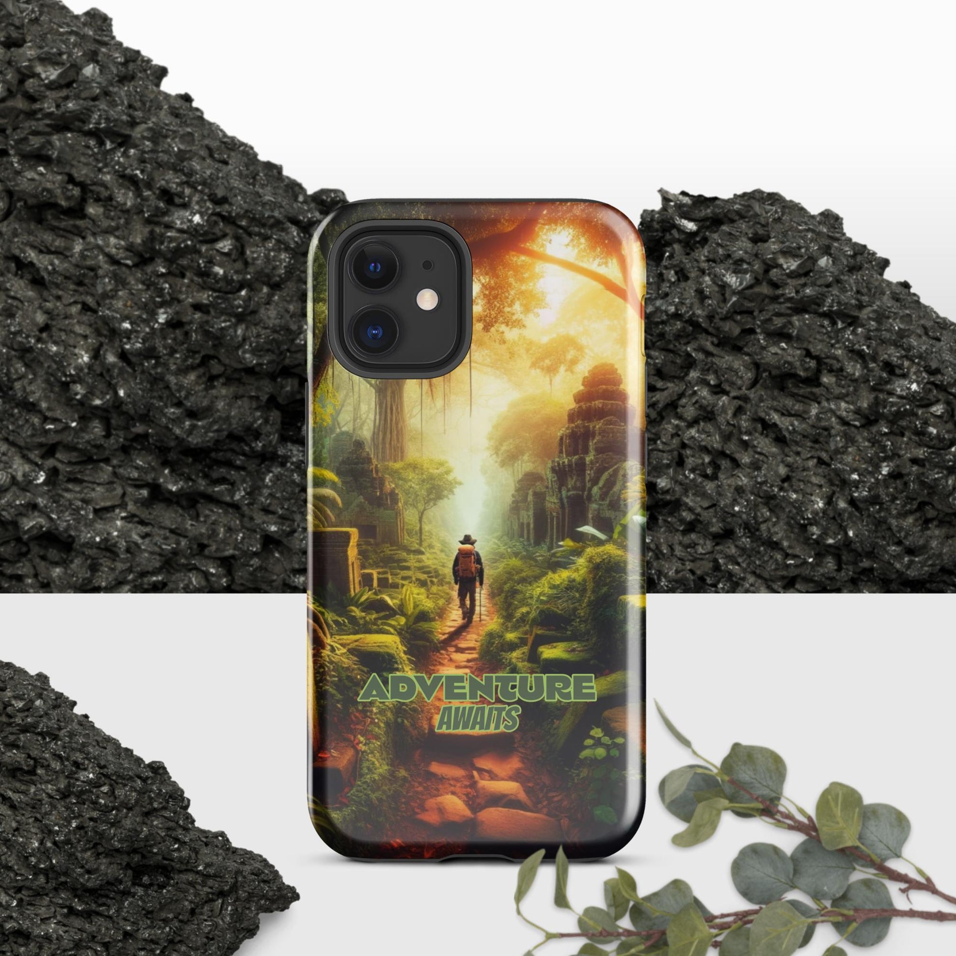 Trendyguard Glossy / iPhone 12 mini Adventure Awaits Tough Case for iPhone®