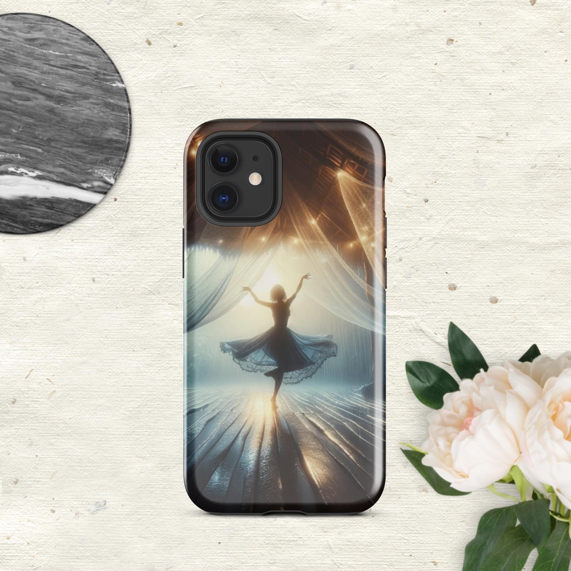 The Hologram Hook Up Glossy / iPhone 12 mini Always Dancing Tough Case for iPhone®