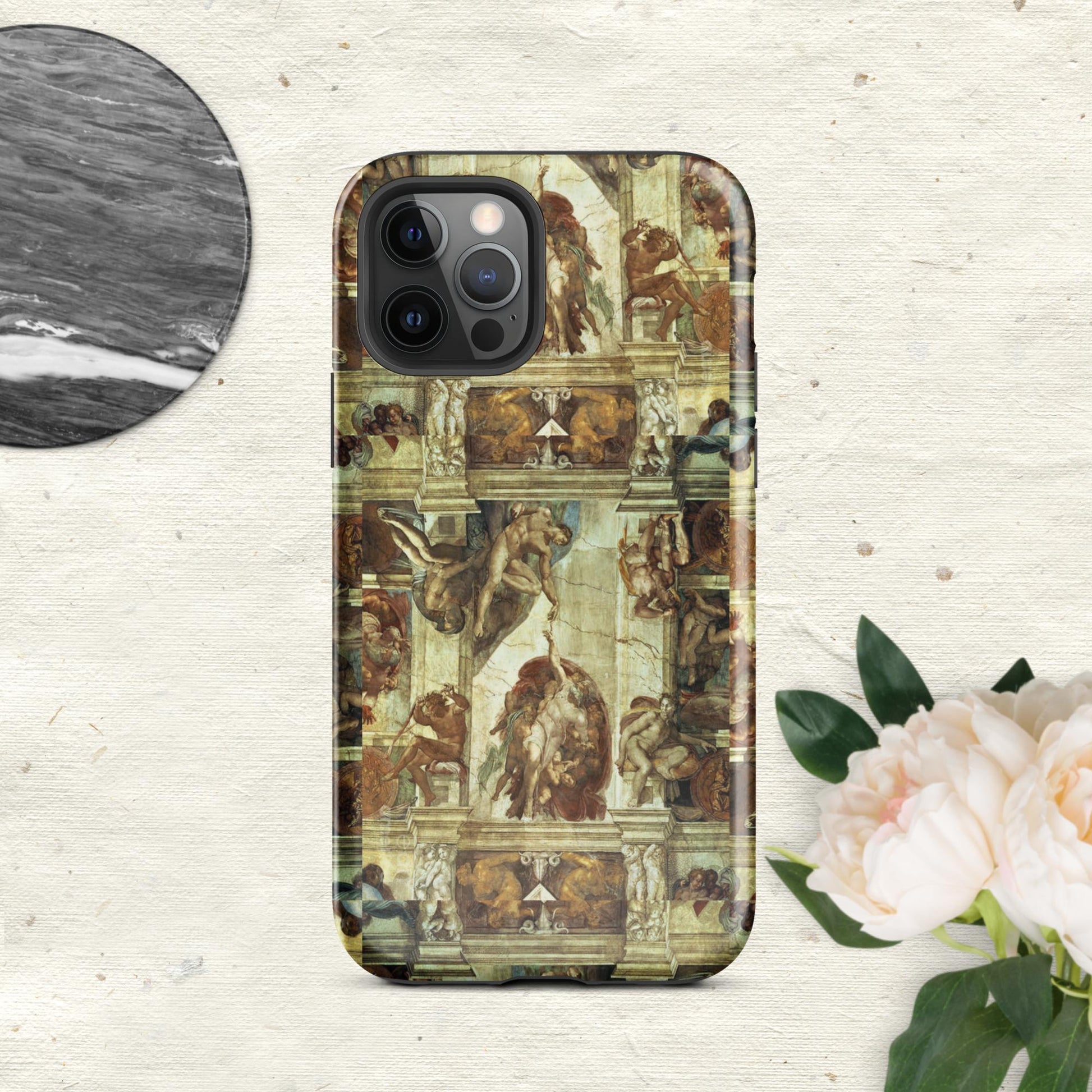 The Hologram Hook Up Glossy / iPhone 12 Pro Creation Tough Case for iPhone®