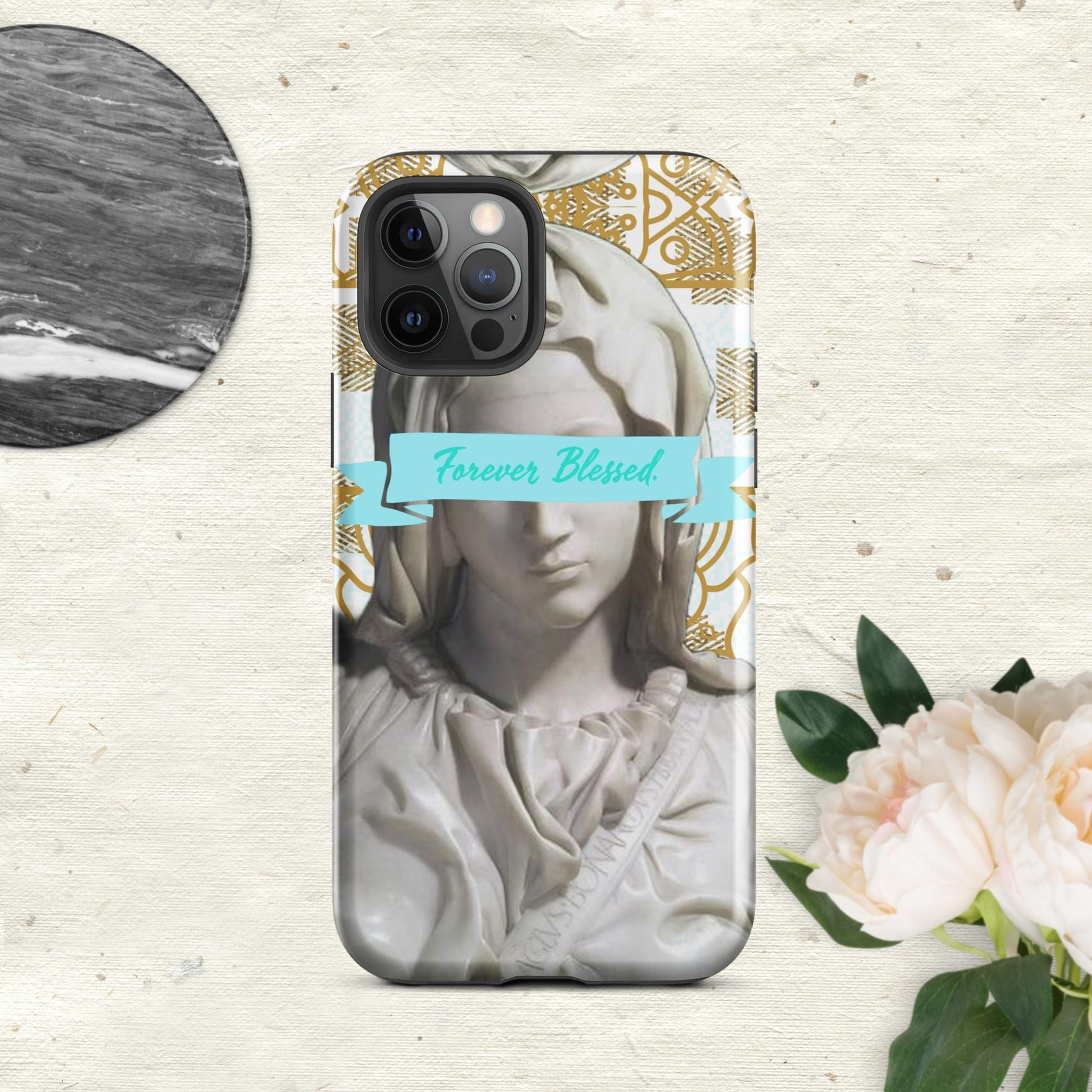 The Hologram Hook Up Glossy / iPhone 12 Pro Forever Blessed Tough Case for iPhone®