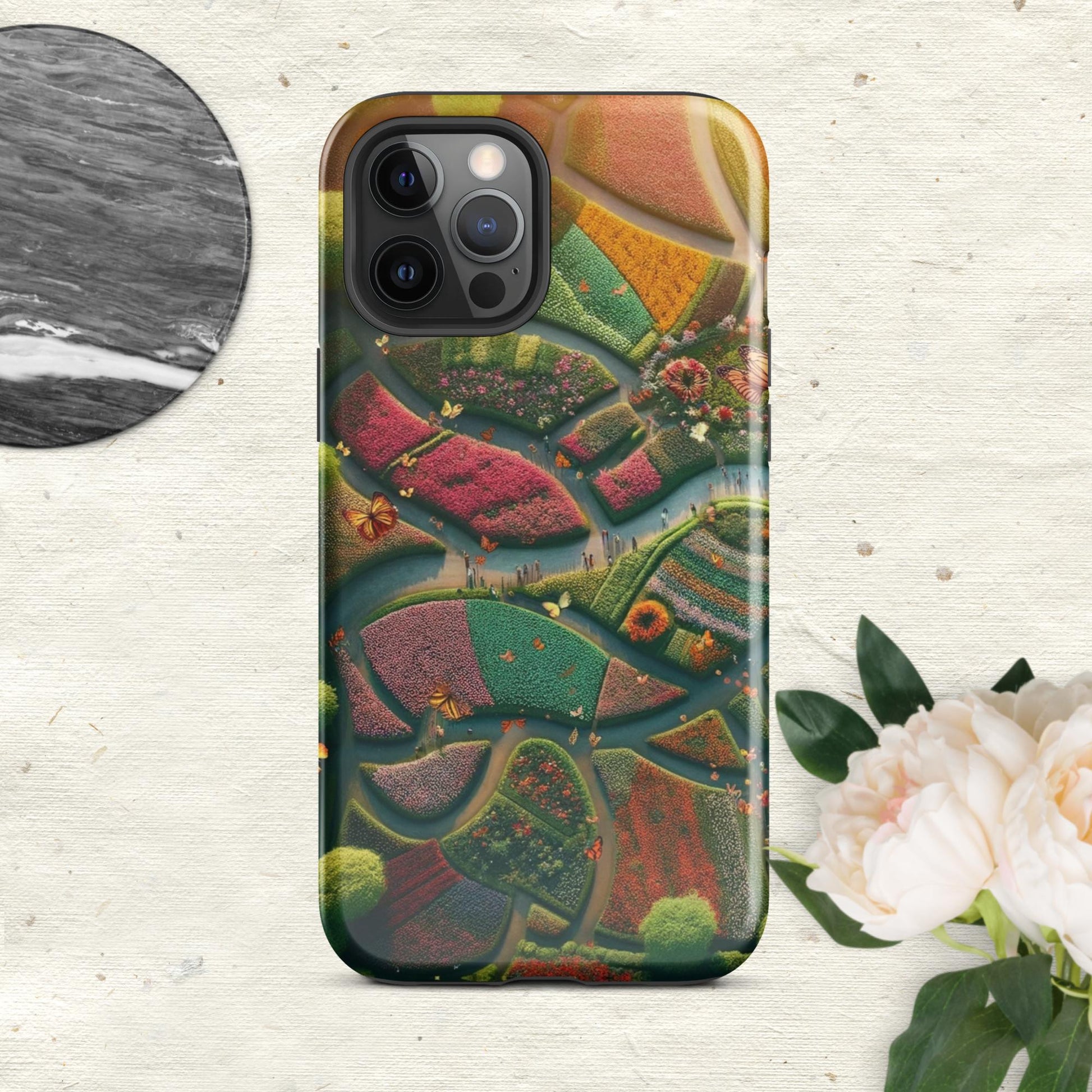 The Hologram Hook Up Glossy / iPhone 12 Pro Max Butterfly Landia Tough Case for iPhone®