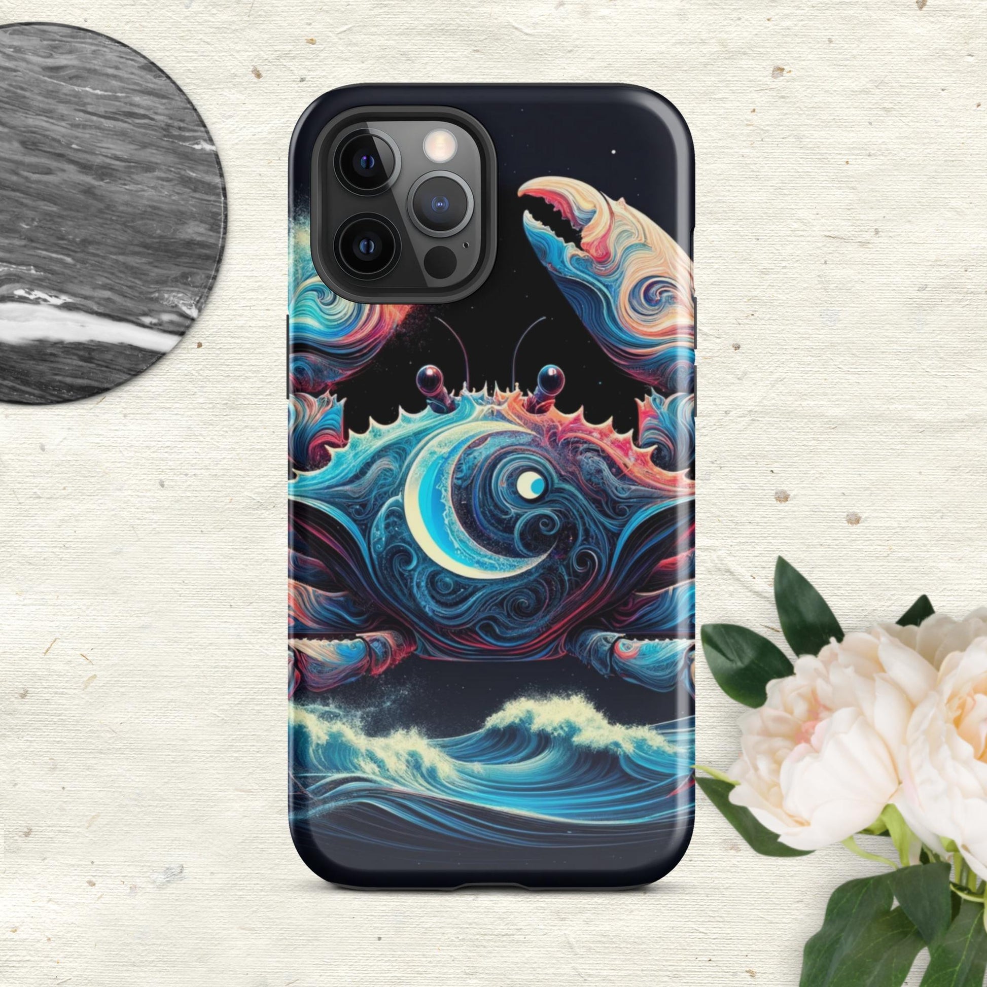 The Hologram Hook Up Glossy / iPhone 12 Pro Max Cancer Tough Case for iPhone®