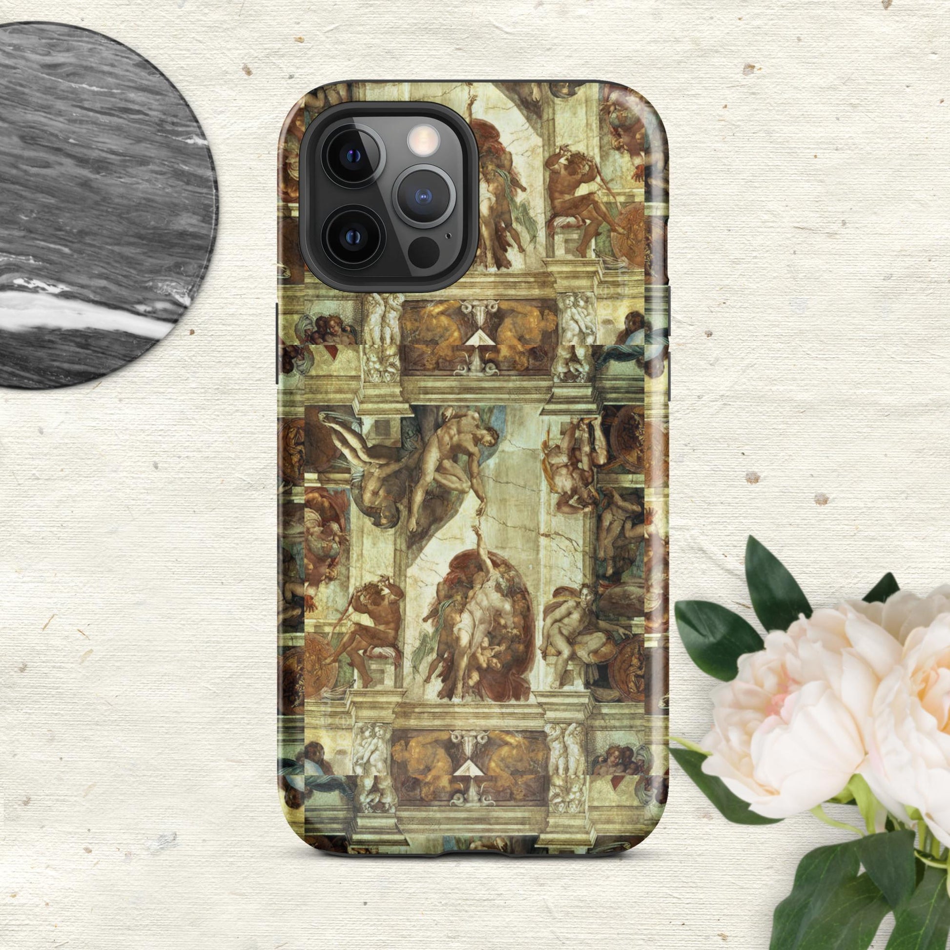 The Hologram Hook Up Glossy / iPhone 12 Pro Max Creation Tough Case for iPhone®