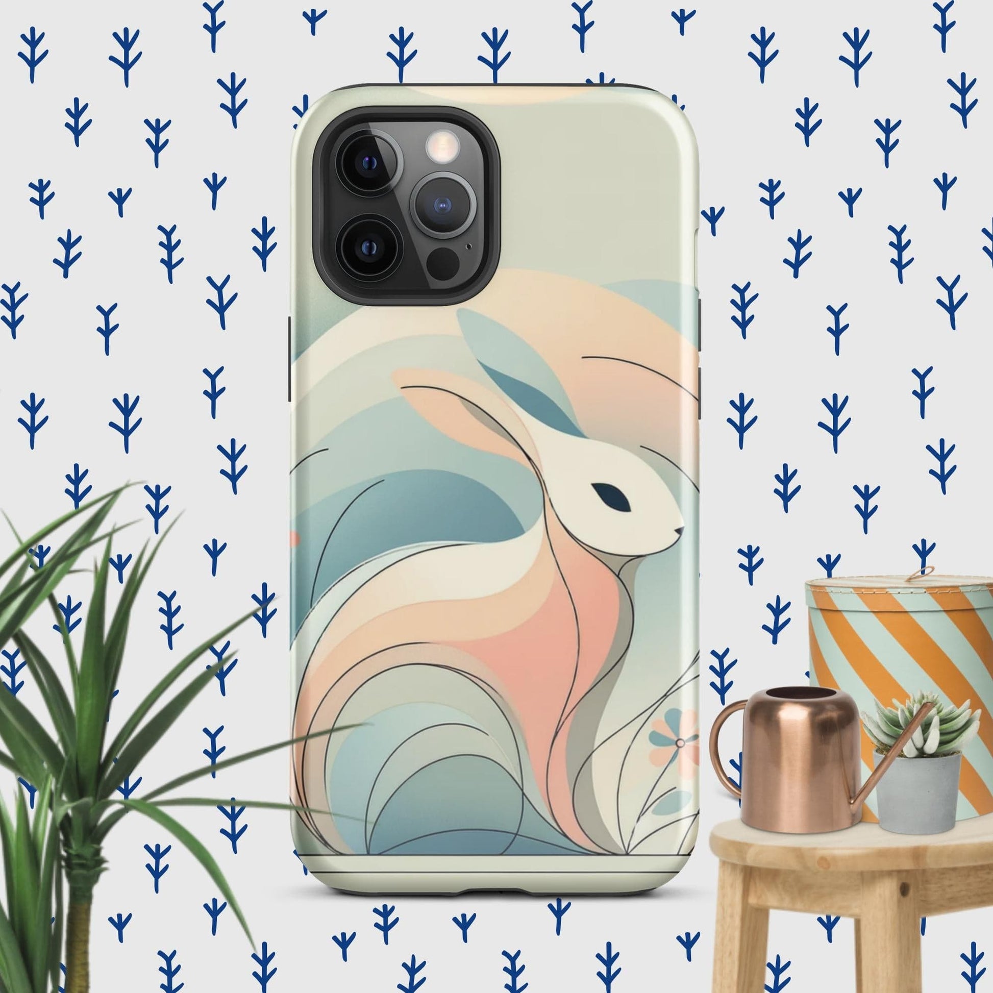 The Hologram Hook Up Glossy / iPhone 12 Pro Max Rabbit Icon Tough Case for iPhone®