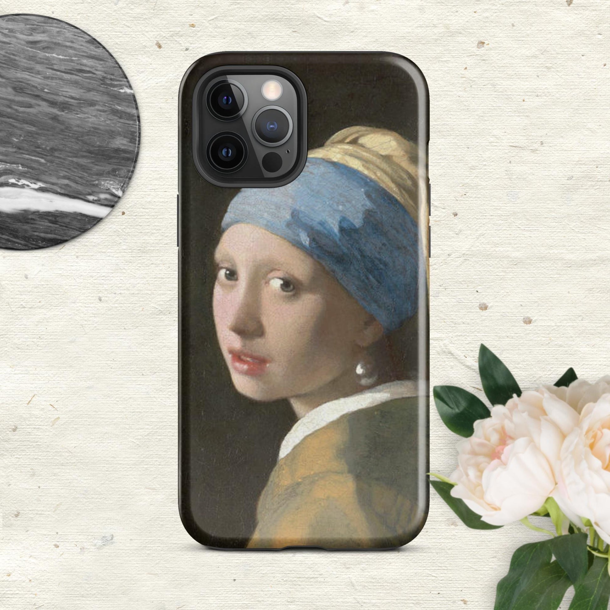 The Hologram Hook Up Glossy / iPhone 12 Pro Max Vermeer's Pearl Tough Case for iPhone®