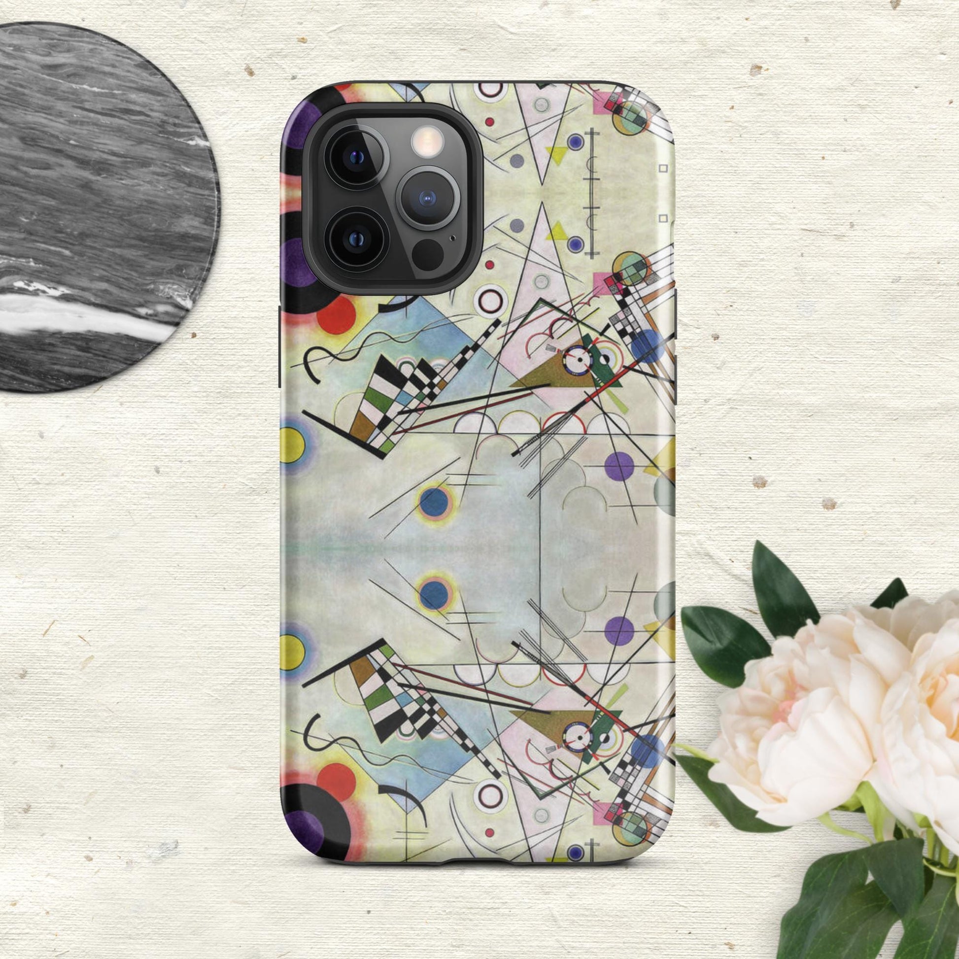 The Hologram Hook Up Glossy / iPhone 12 Pro Max Wassily's Reflection Tough Case for iPhone®