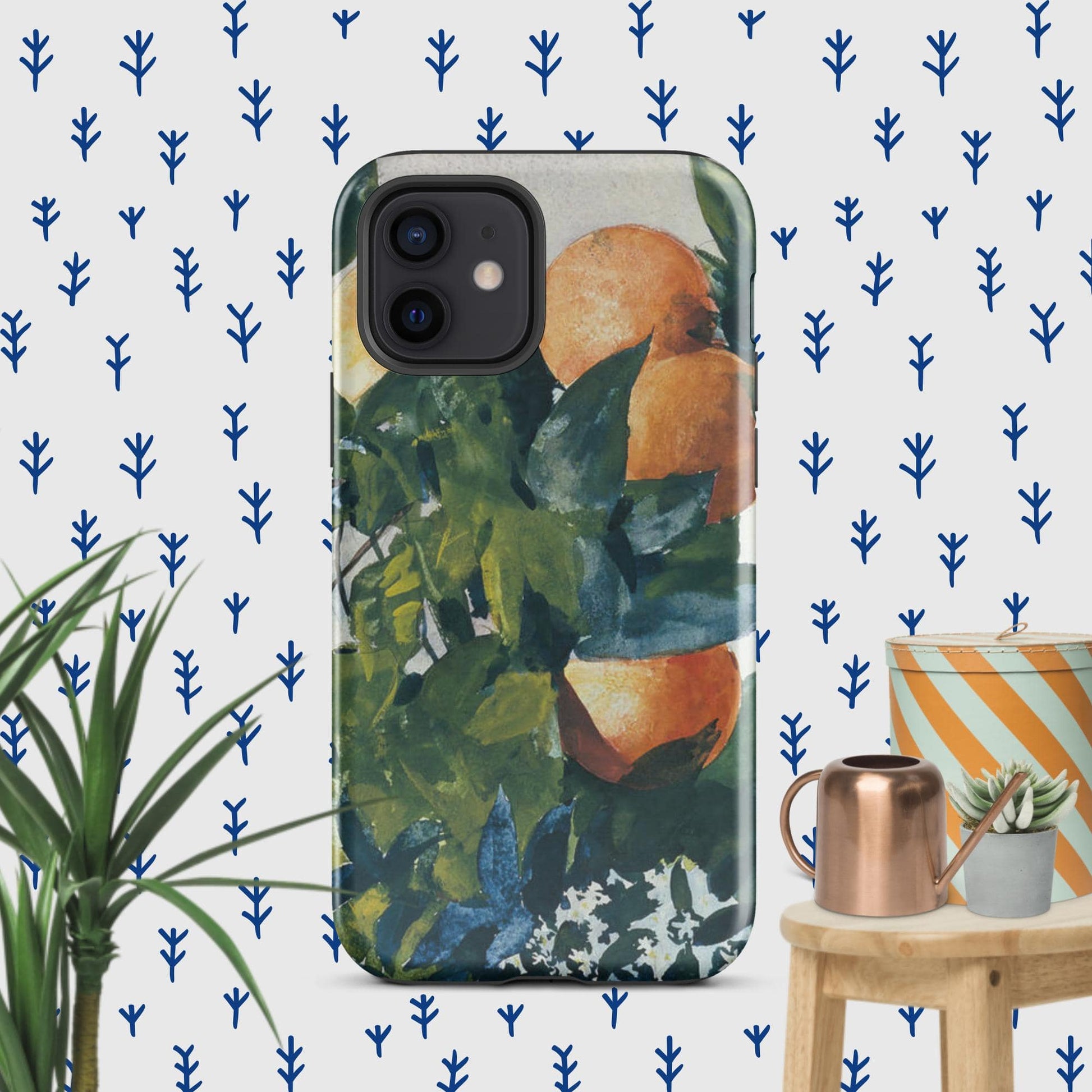 The Hologram Hook Up Glossy / iPhone 12 Winslow's Oranges Tough Case for iPhone®