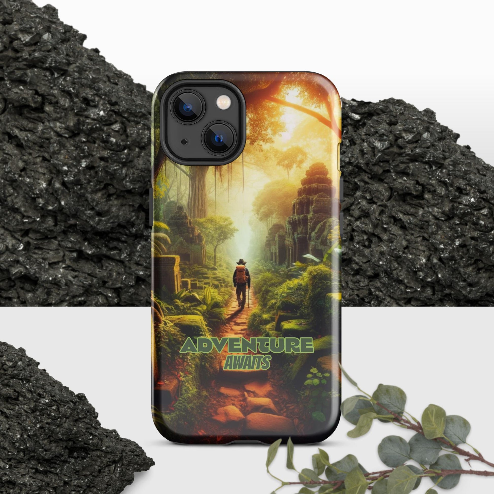 Trendyguard Glossy / iPhone 13 Adventure Awaits Tough Case for iPhone®